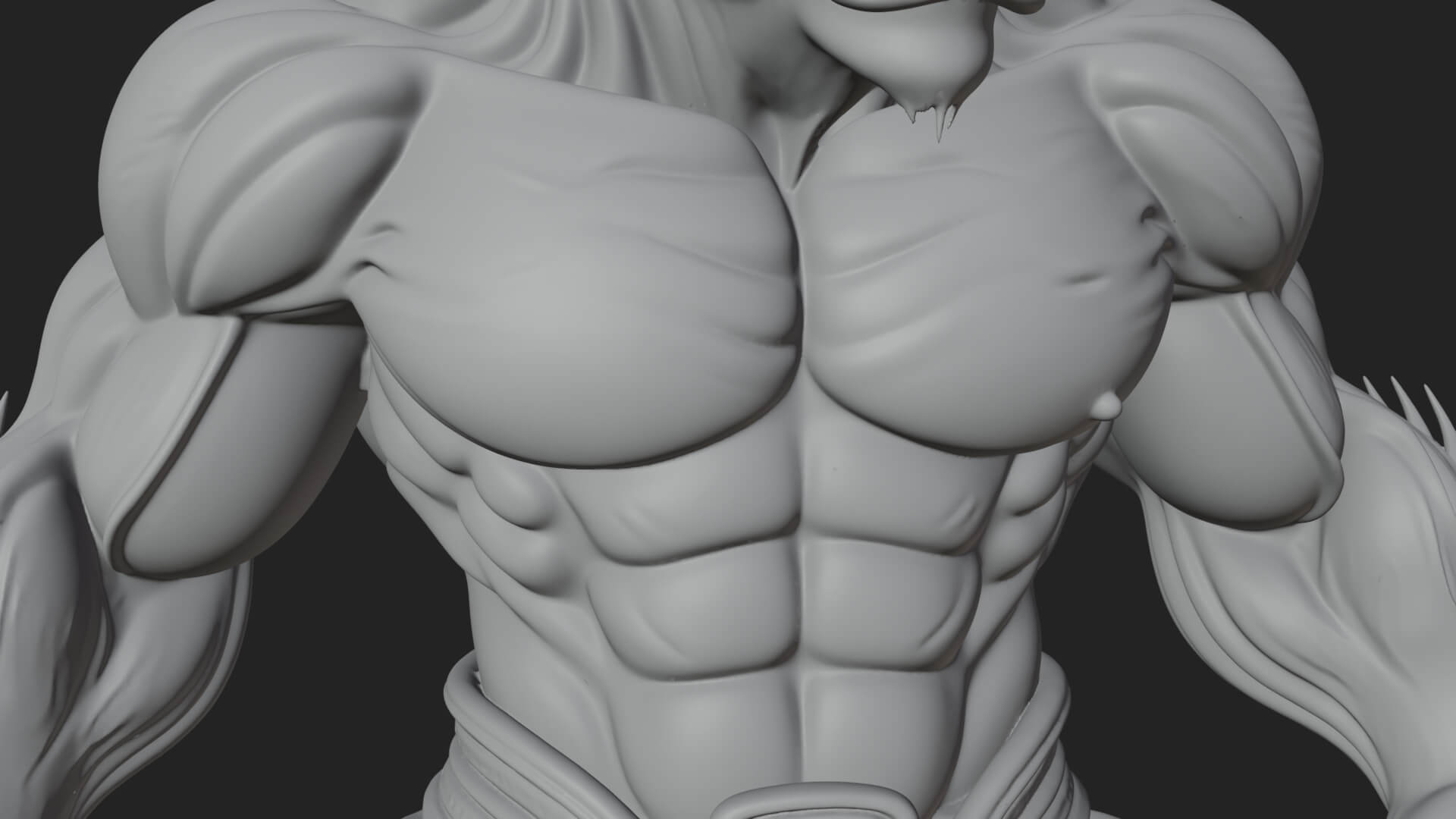 Minotaur Bull Beast Statue Design 2 3D Print Model 3D Model