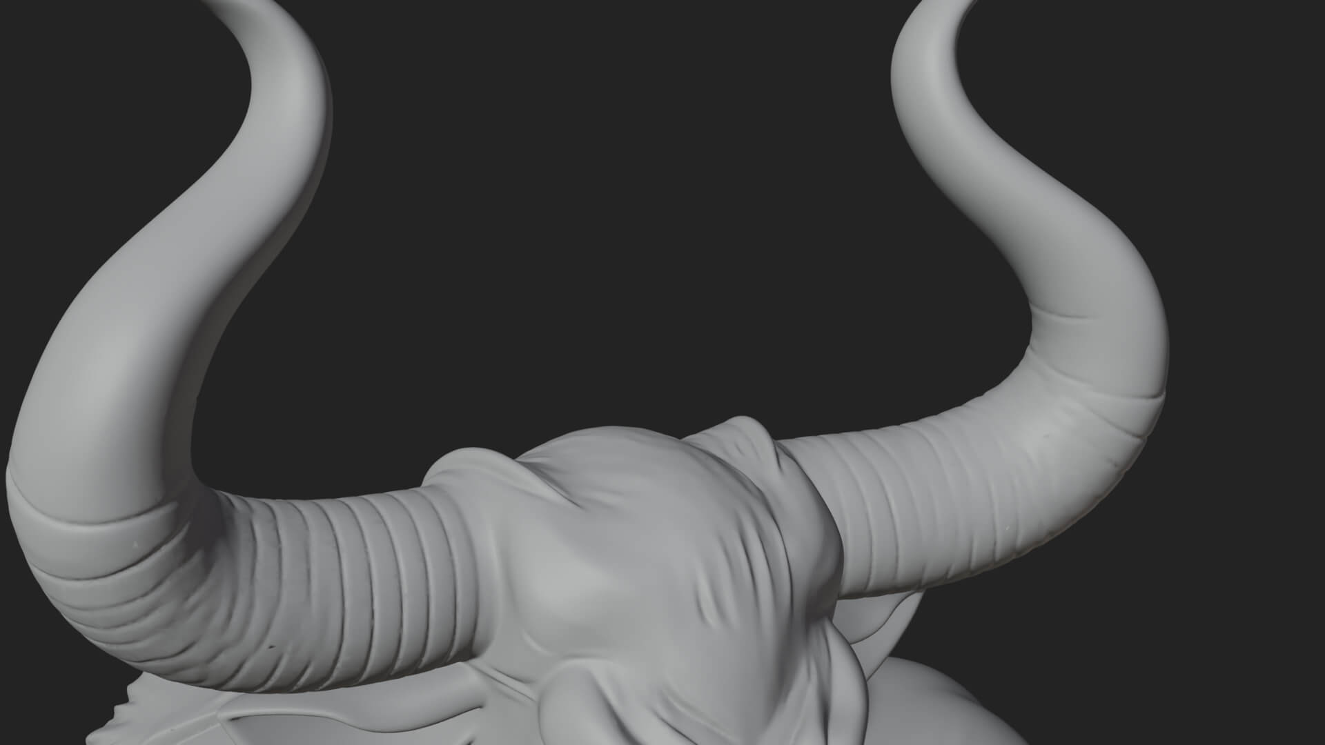 Minotaur Bull Beast Statue Design 5 3D Print Model 3D Model