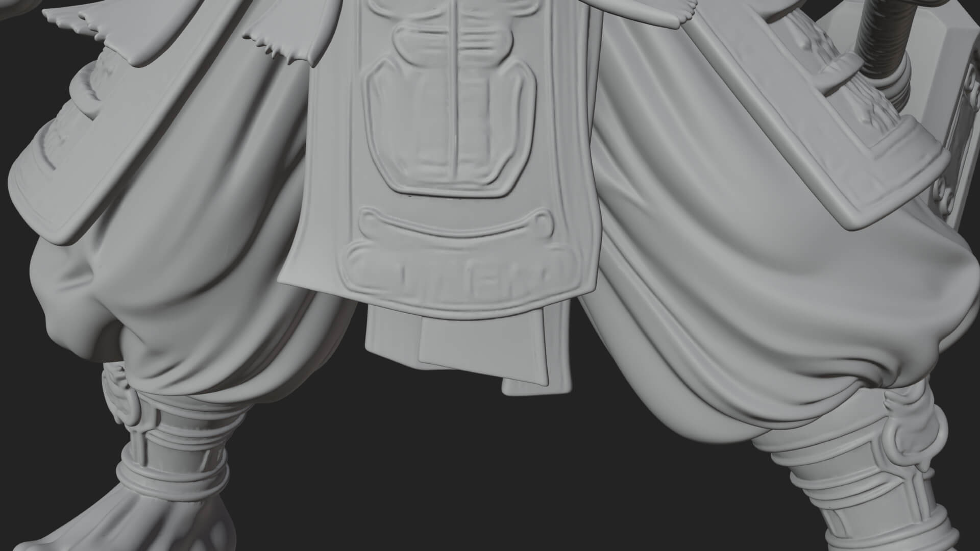 Minotaur Bull Beast Statue Design 6 3D Print Model 3D Model