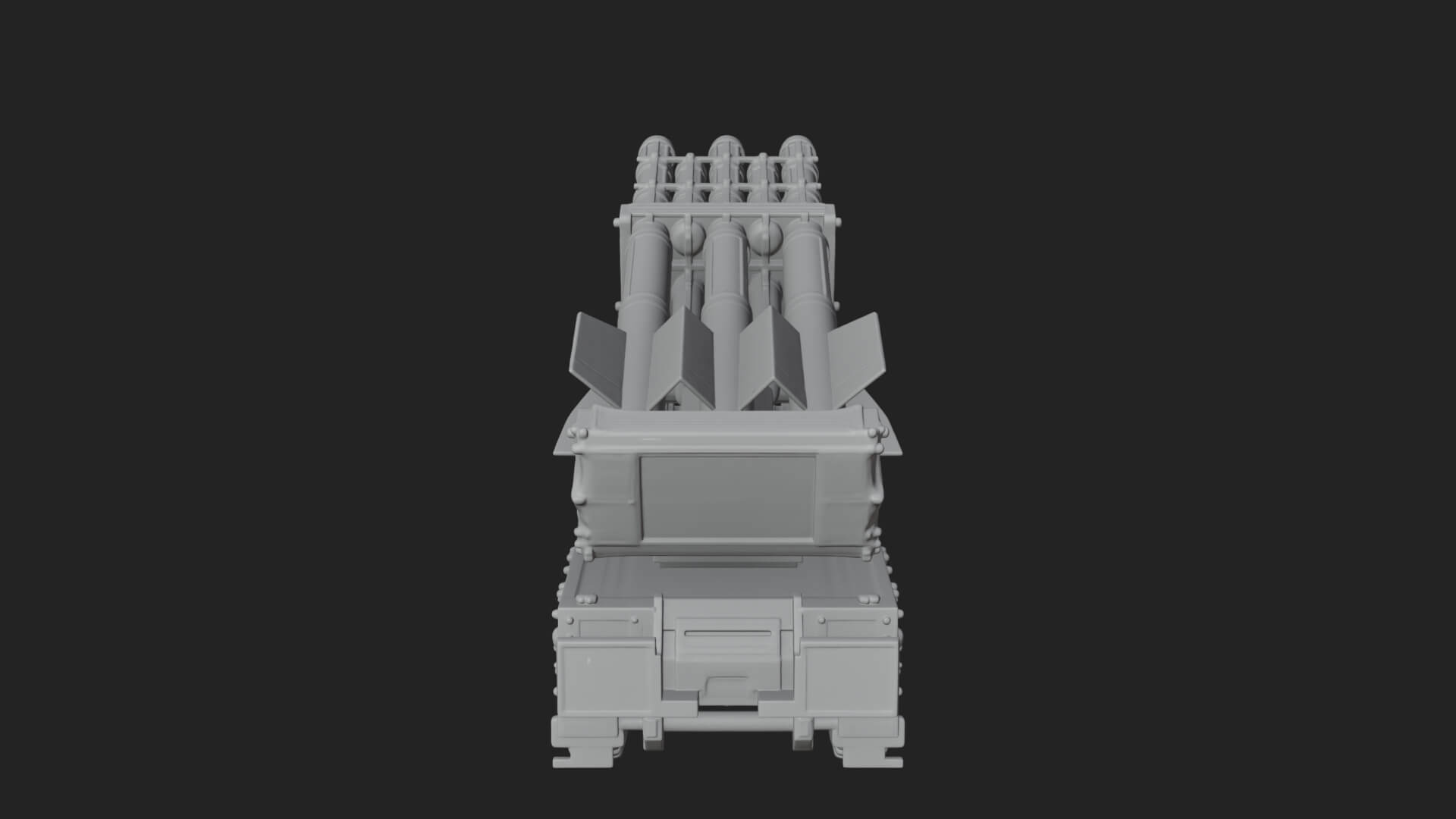 Missile Launcher Truck Model Design 1 3D Print Model 3D Model