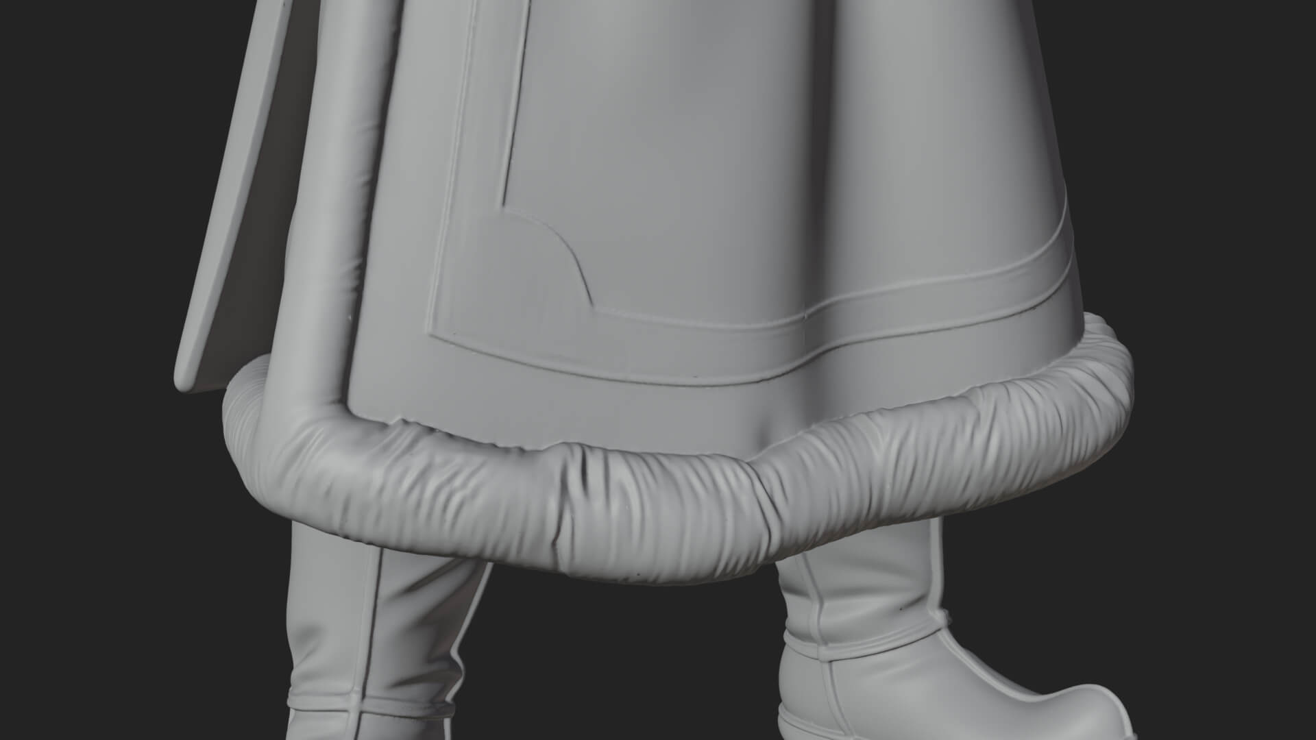 Mongol Noble Man Statue Design 1 3D Print Model 3D Model