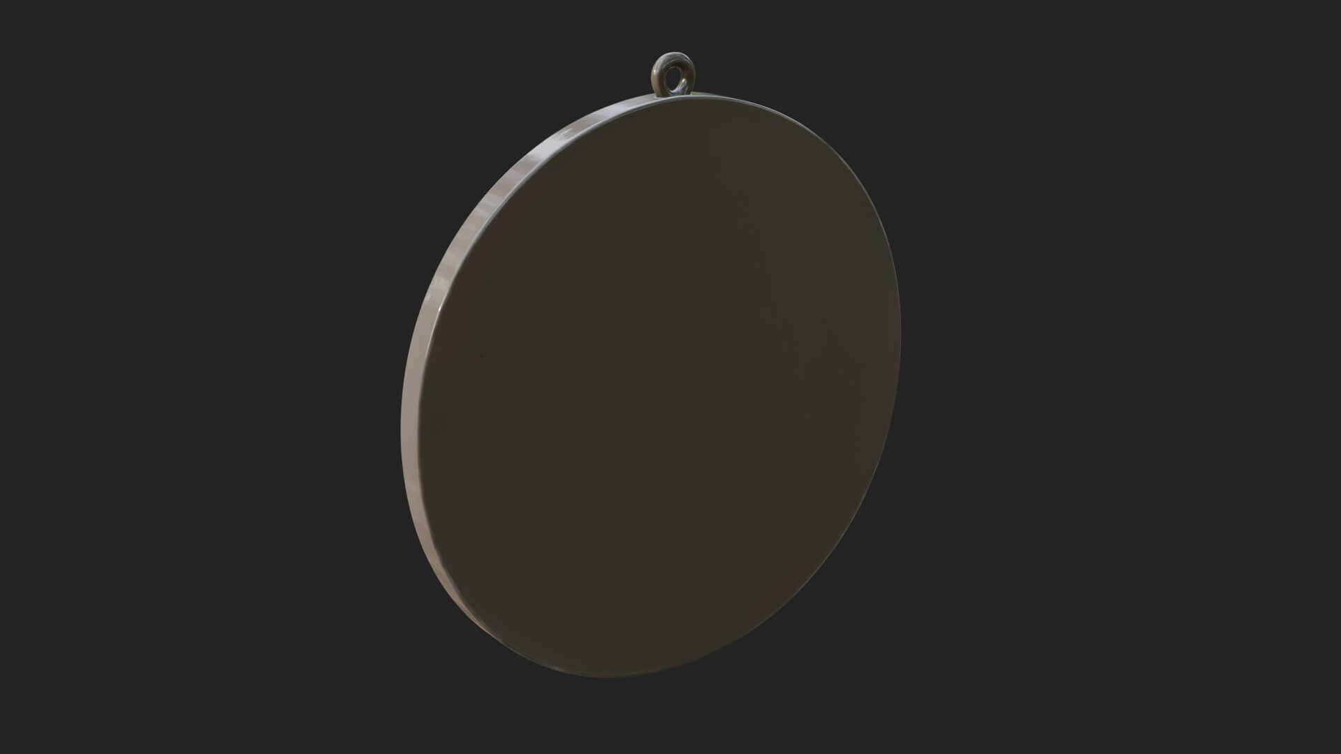 Monk with Bird Oval Relief Plaque Design 3 3D Print Model 3D Model
