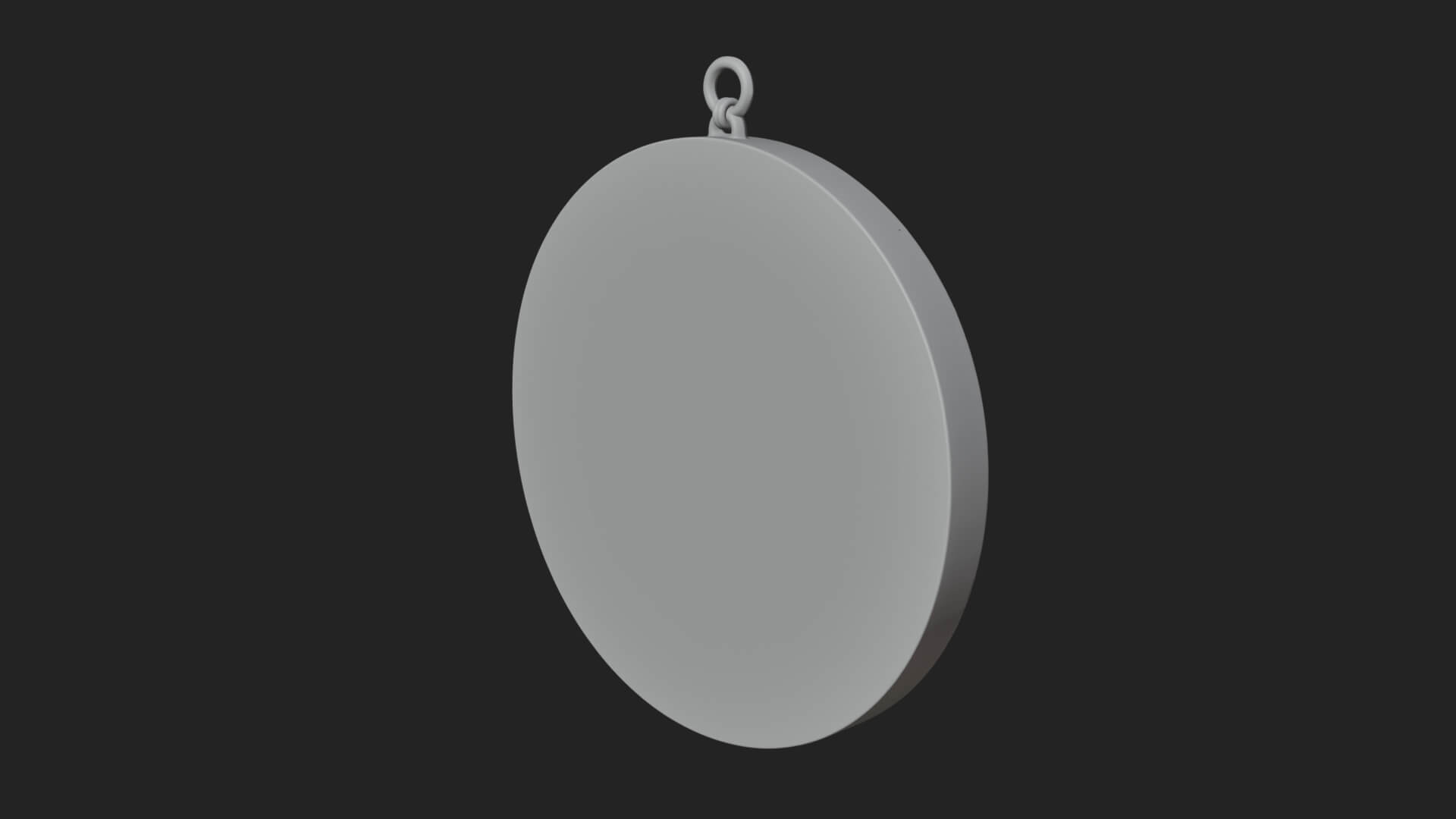 Moon Crown Goddess Oval Plaque Design 1 3D Print Model 3D Model