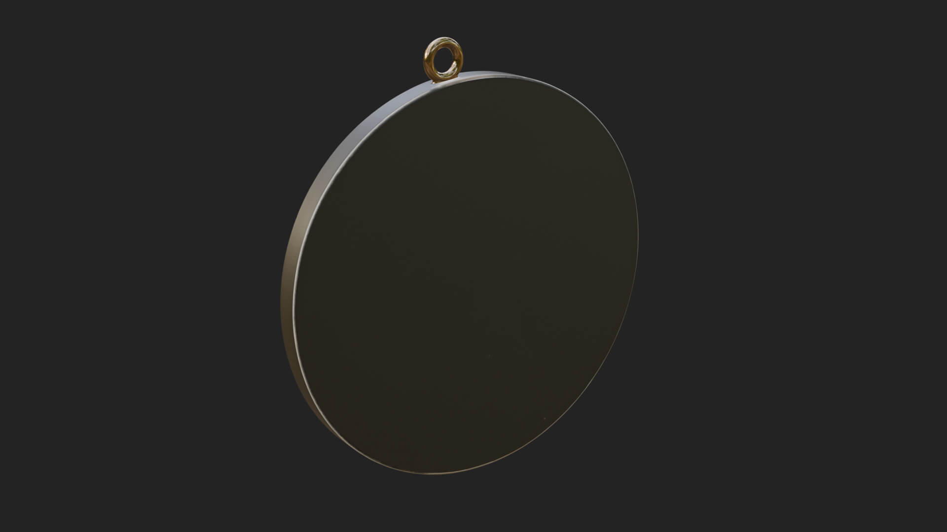 Moon Face Oval Relief Plaque Design 2 3D Print Model 3D Model