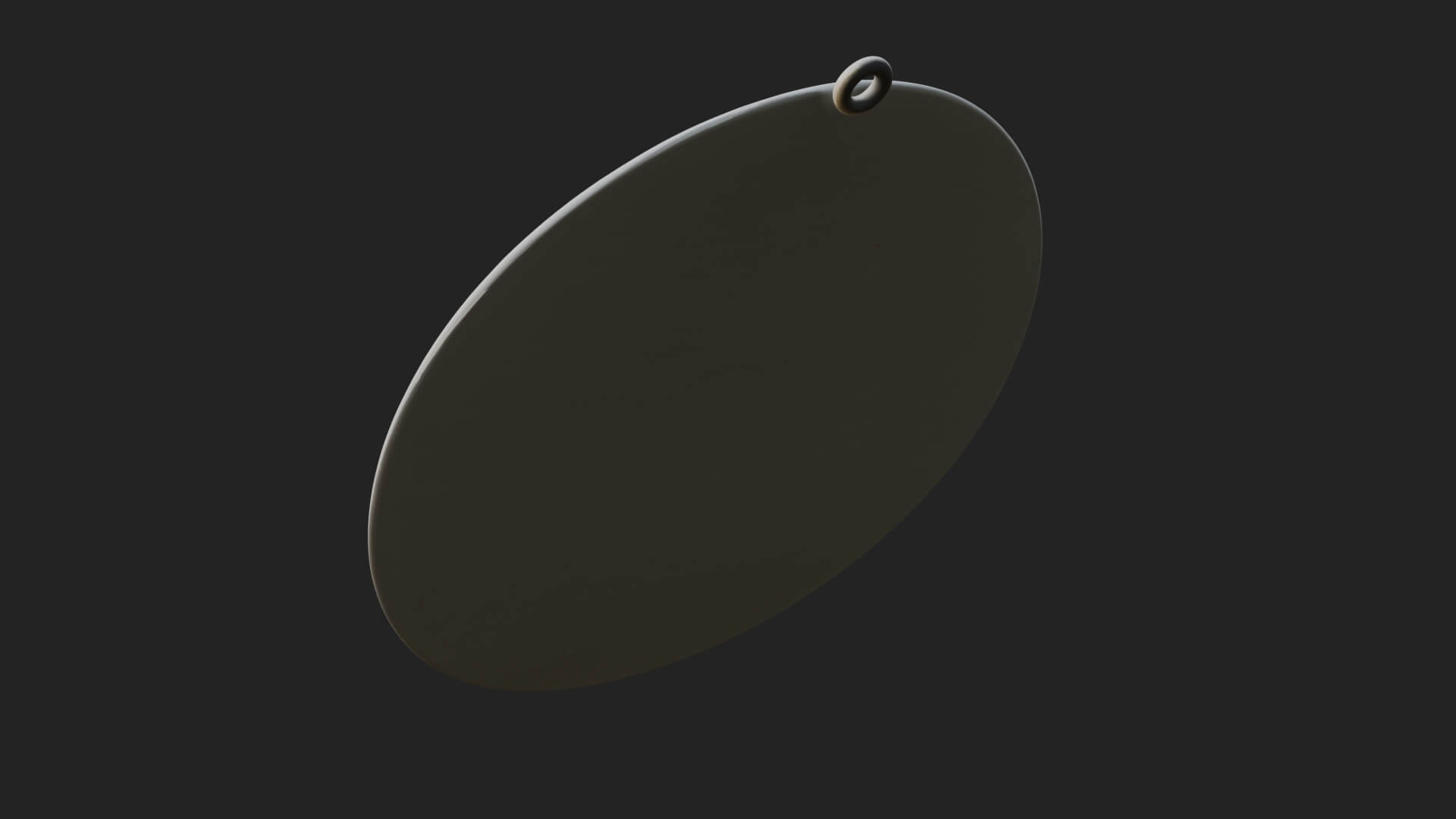 Moon Face Oval Relief Plaque Design 3 3D Print Model 3D Model