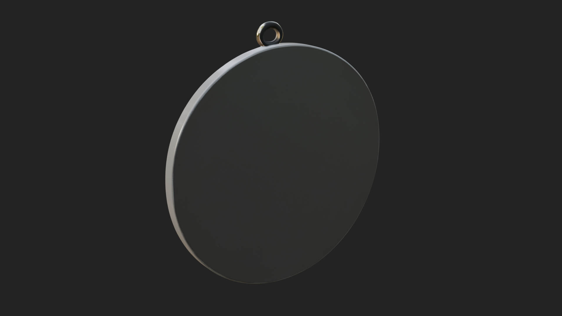 Moon Face Oval Relief Plaque Design 4 3D Print Model 3D Model