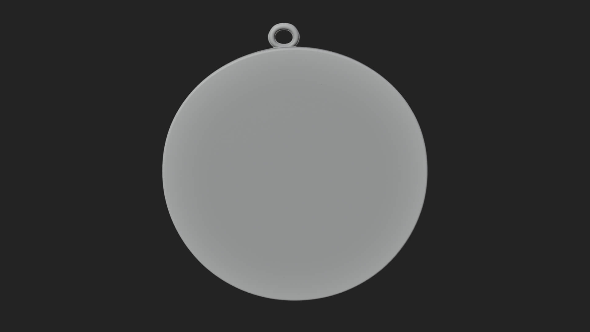 Moon Face Oval Relief Plaque Design 4 3D Print Model 3D Model
