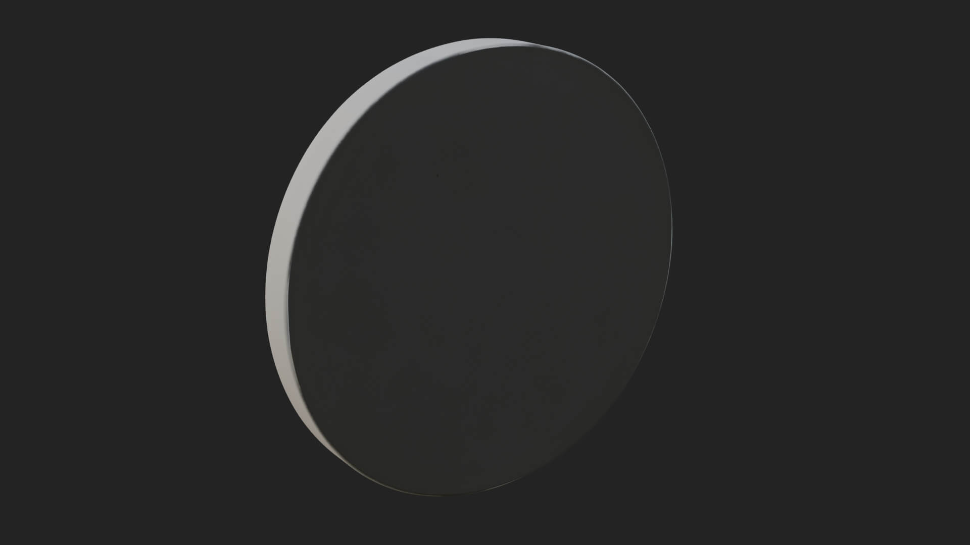Moon Goddess Disc Plaque Design 4 3D Print Model 3D Model