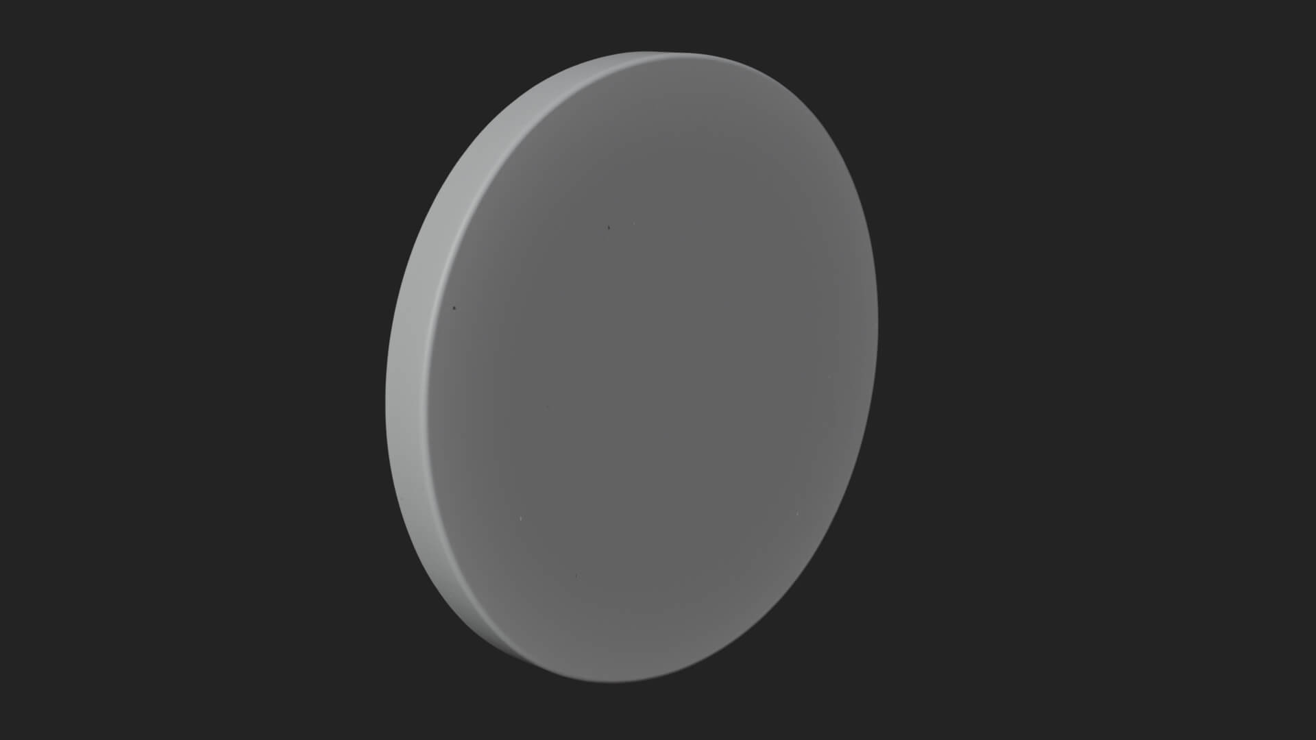 Moon Goddess Disc Plaque Design 4 3D Print Model 3D Model