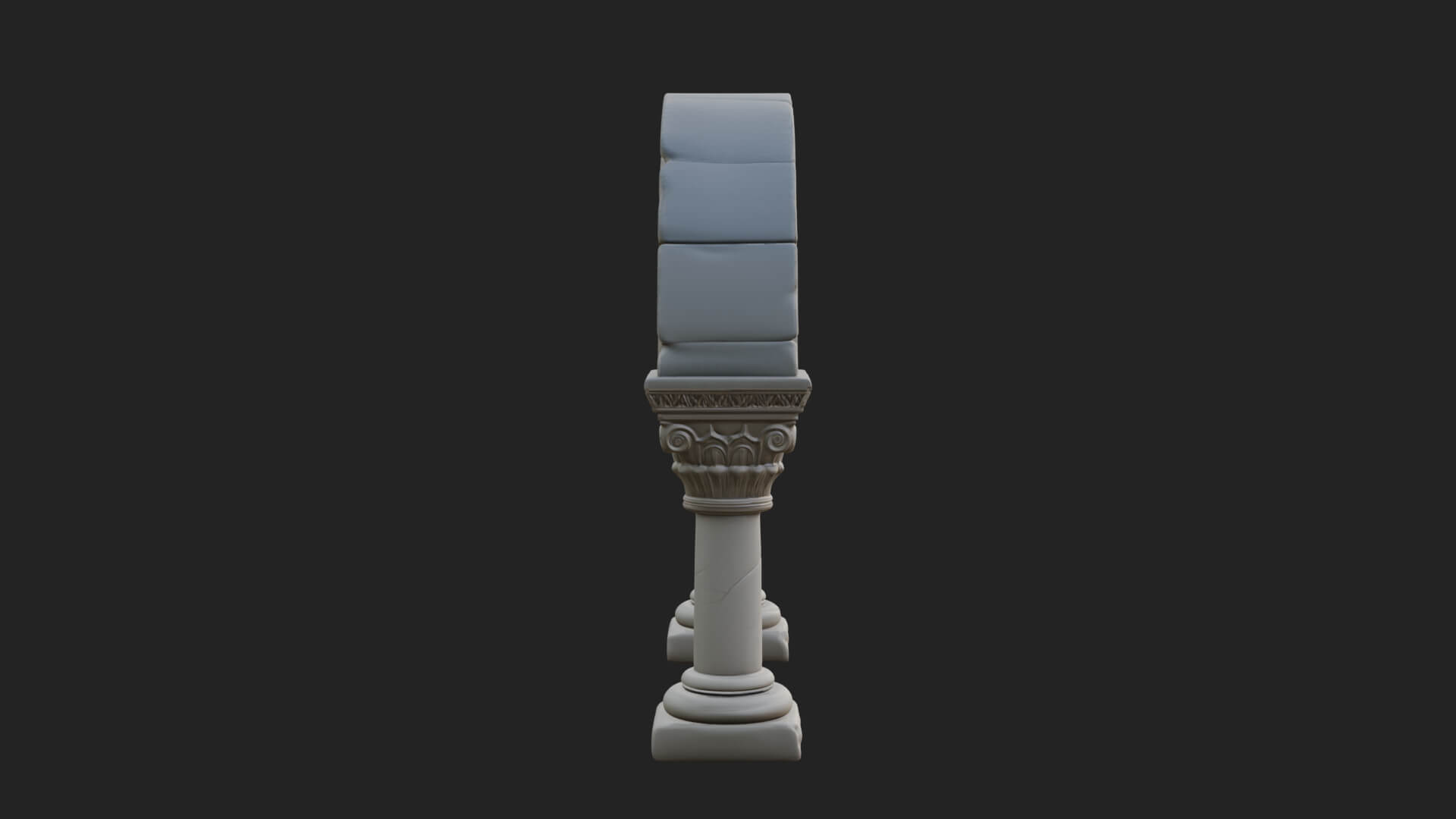 Moorish Arch Gateway Model Design 10 3D Print Model 3D Model