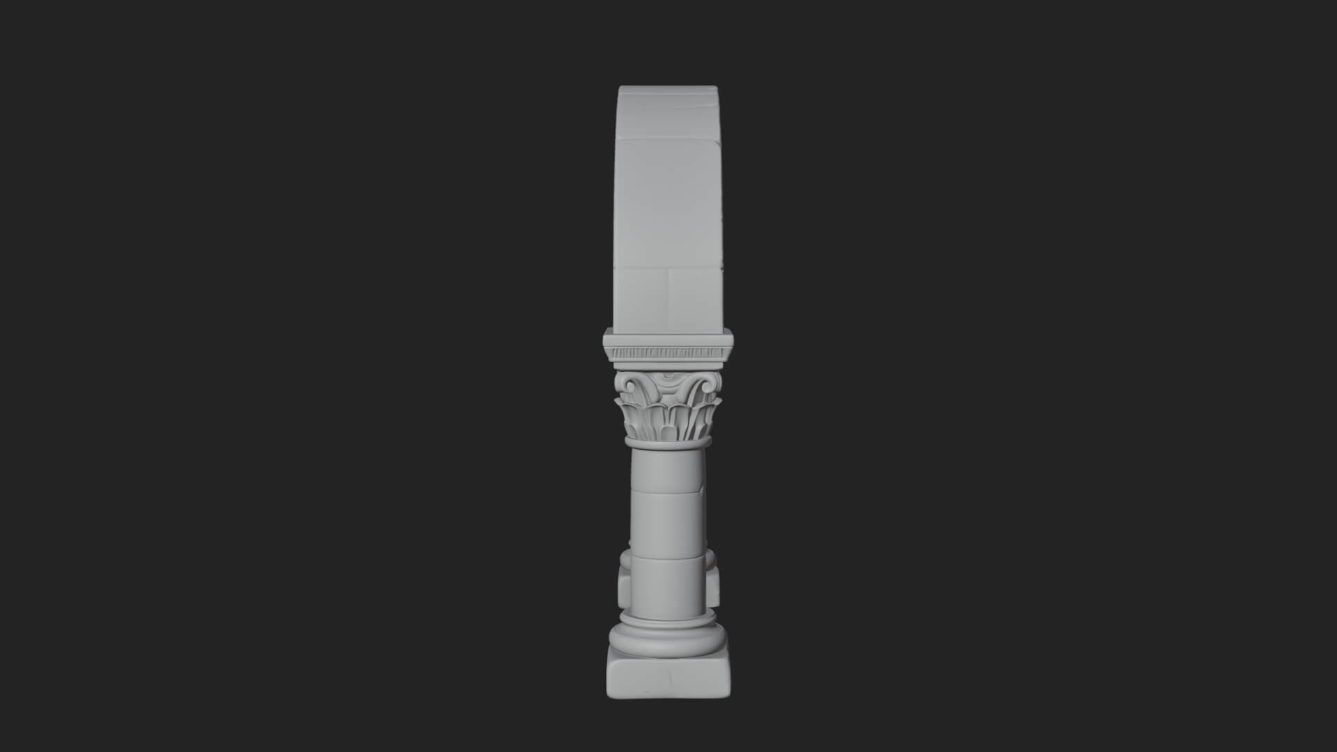 Moorish Arch Gateway Model Design 11 3D Print Model 3D Model