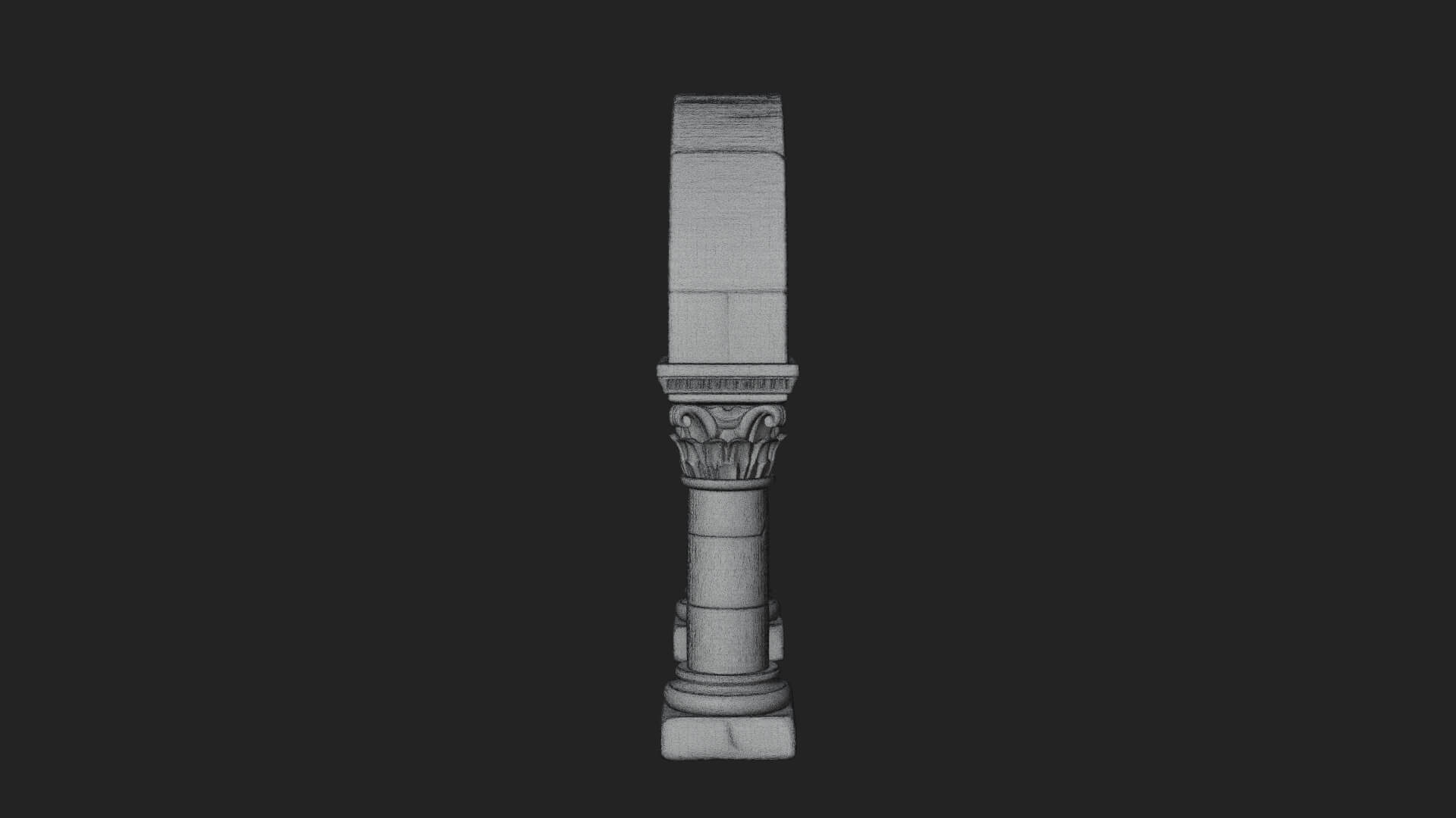 Moorish Arch Gateway Model Design 11 3D Print Model 3D Model