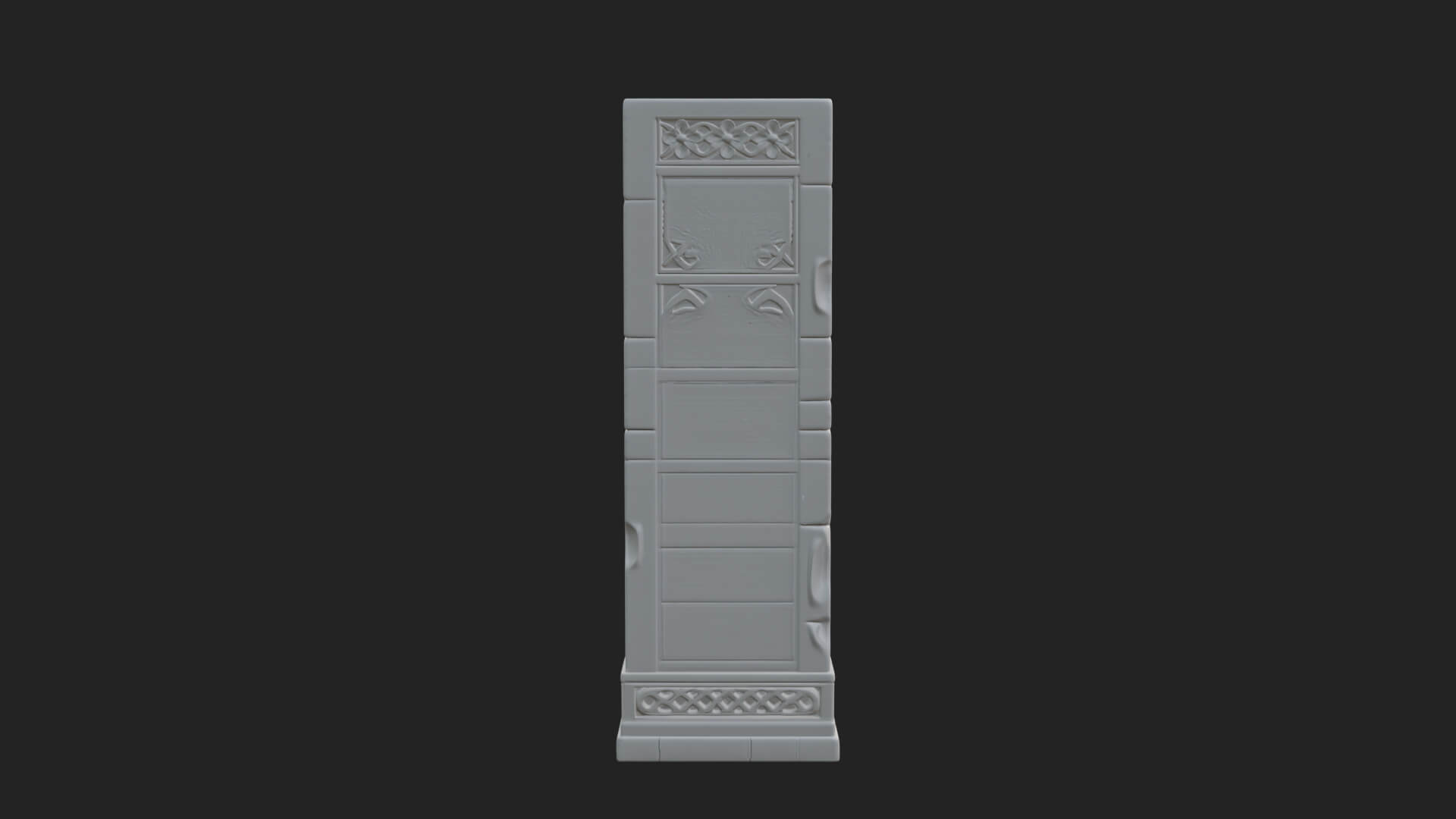 Moorish Arch Gateway Model Design 13 3D Print Model 3D Model