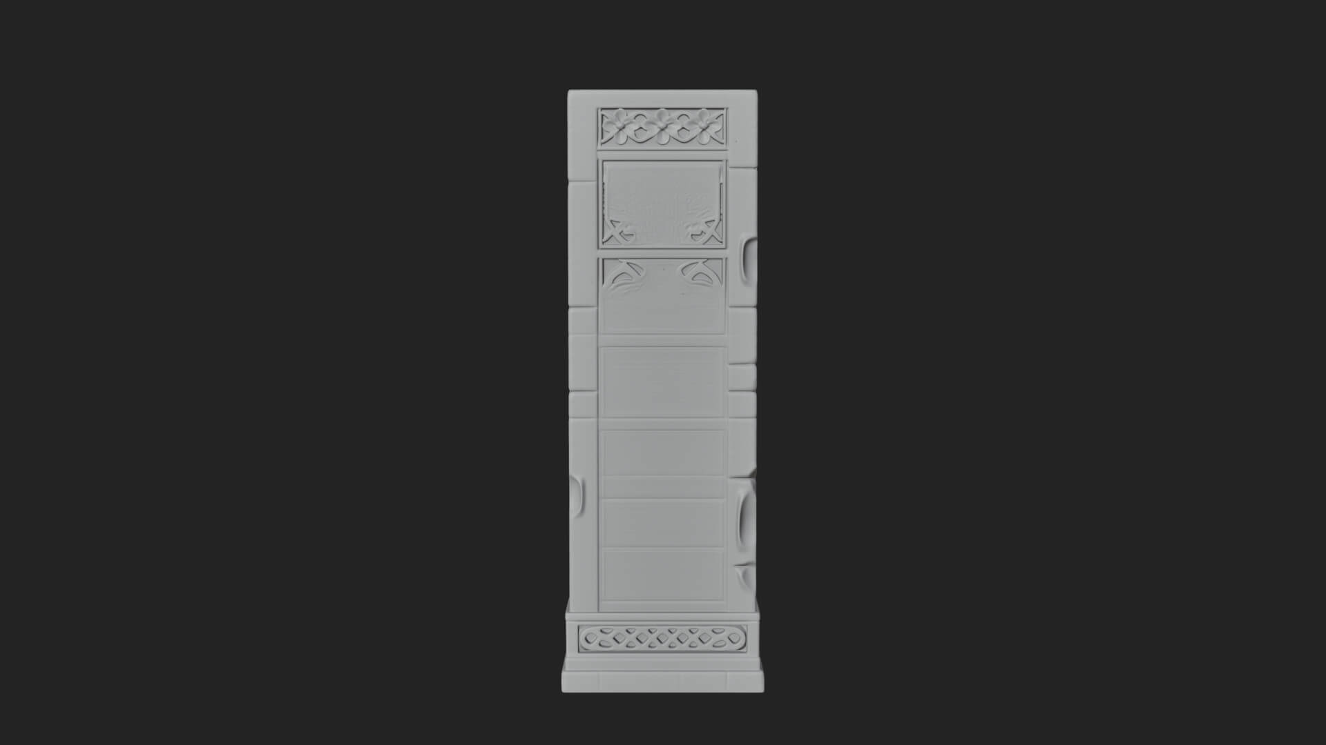 Moorish Arch Gateway Model Design 13 3D Print Model 3D Model