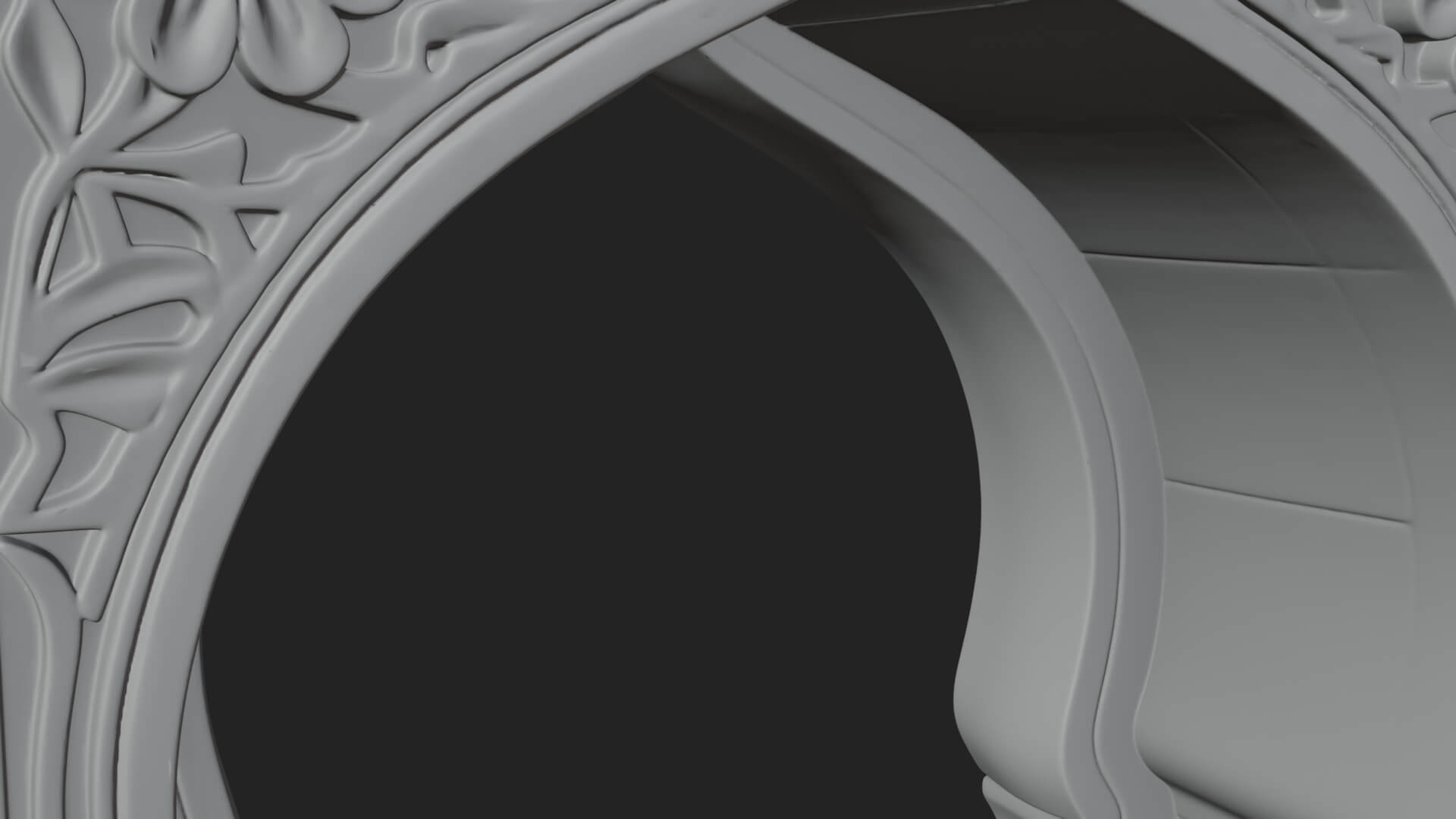 Moorish Arch Gateway Model Design 13 3D Print Model 3D Model
