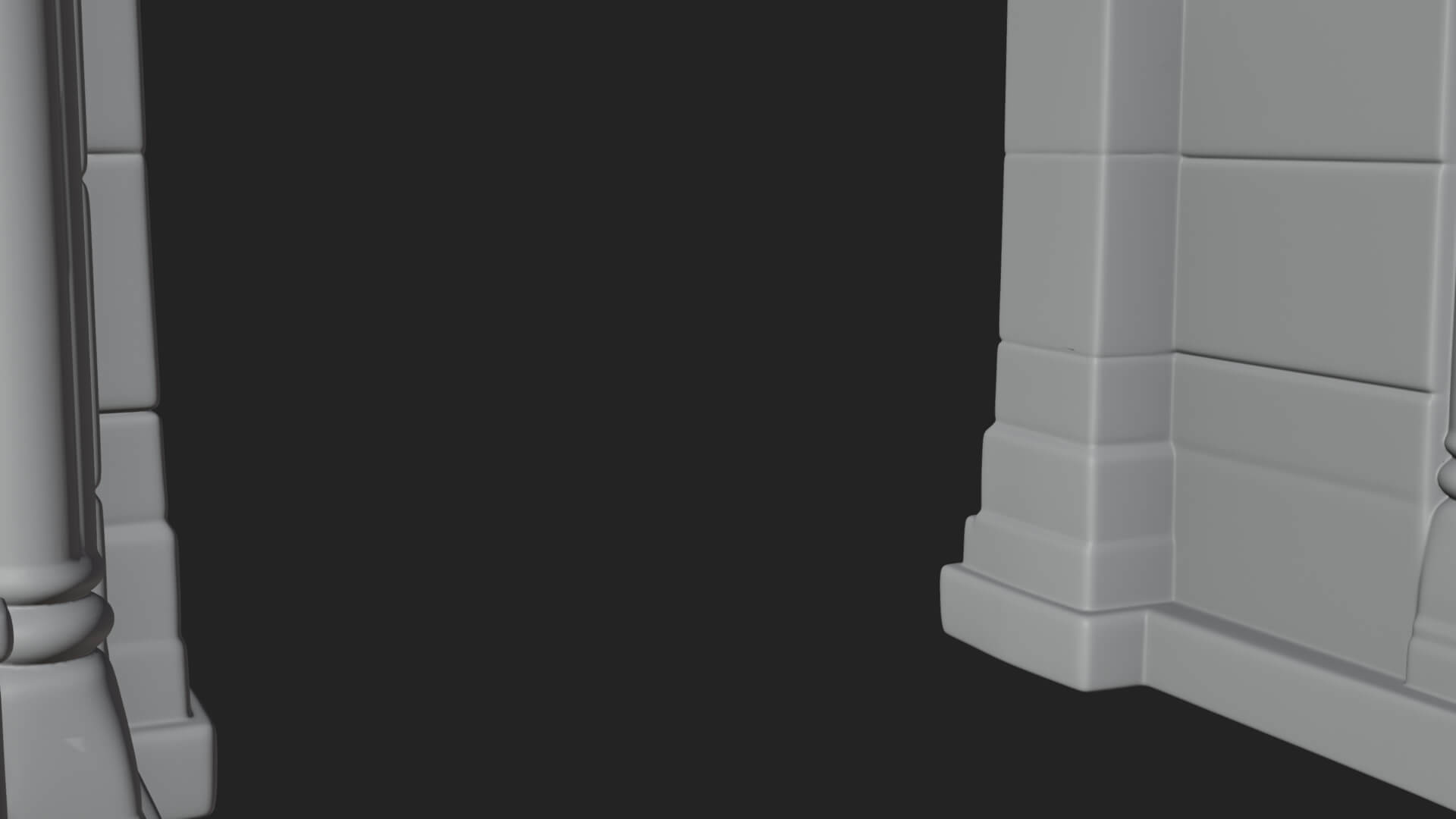 Moorish Arch Gateway Model Design 13 3D Print Model 3D Model
