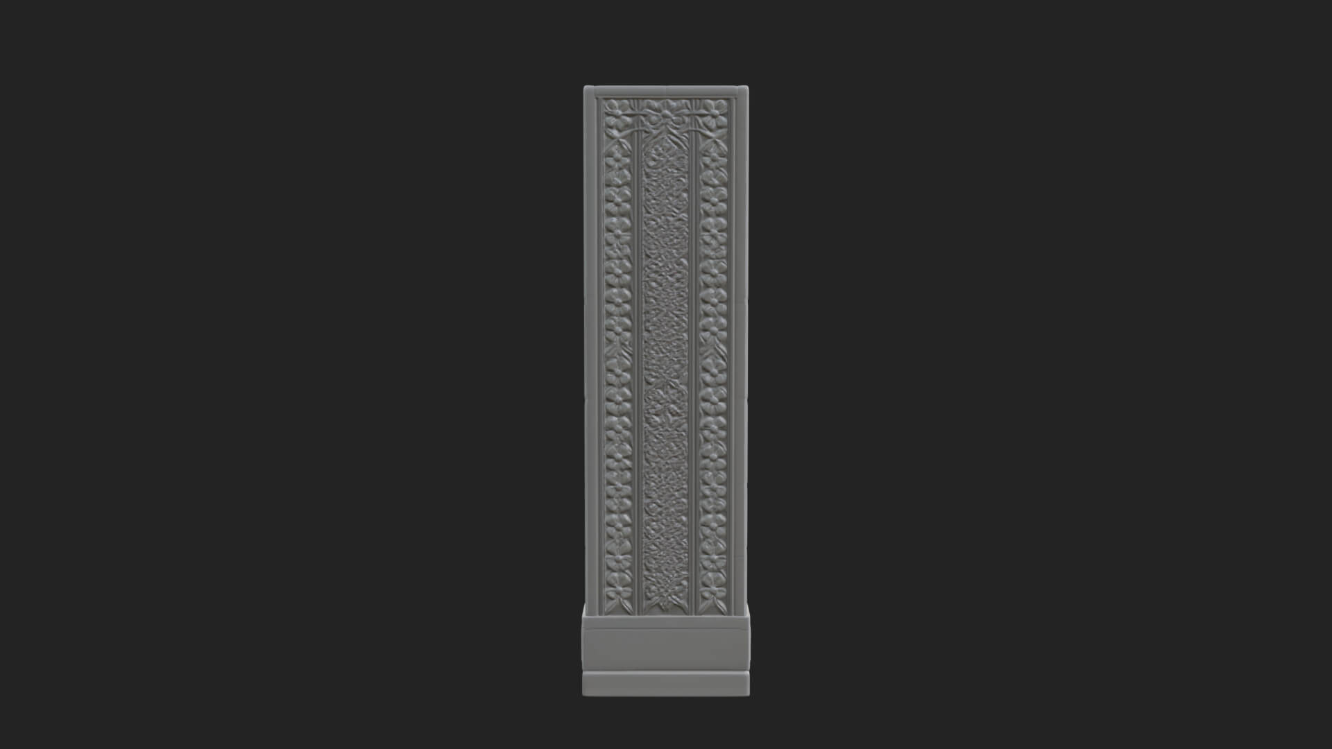 Moorish Arch Gateway Model Design 14 3D Print Model 3D Model