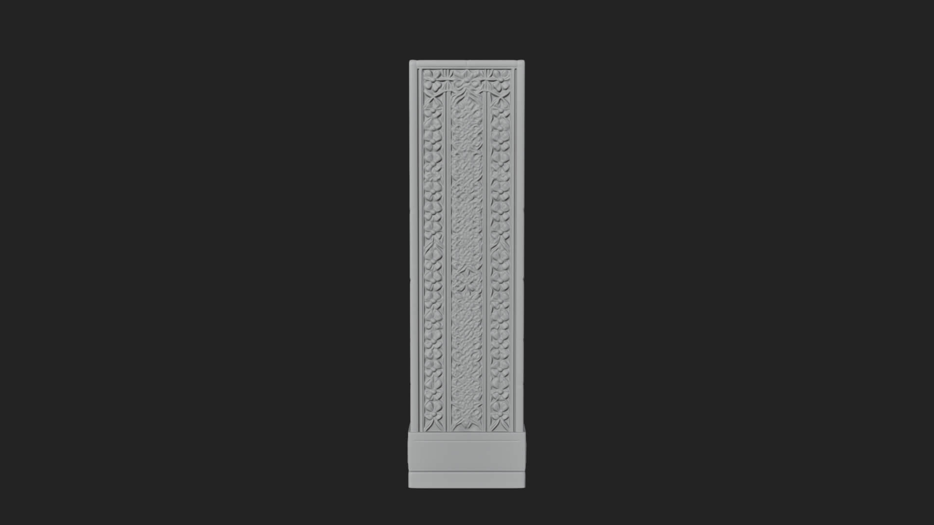 Moorish Arch Gateway Model Design 14 3D Print Model 3D Model