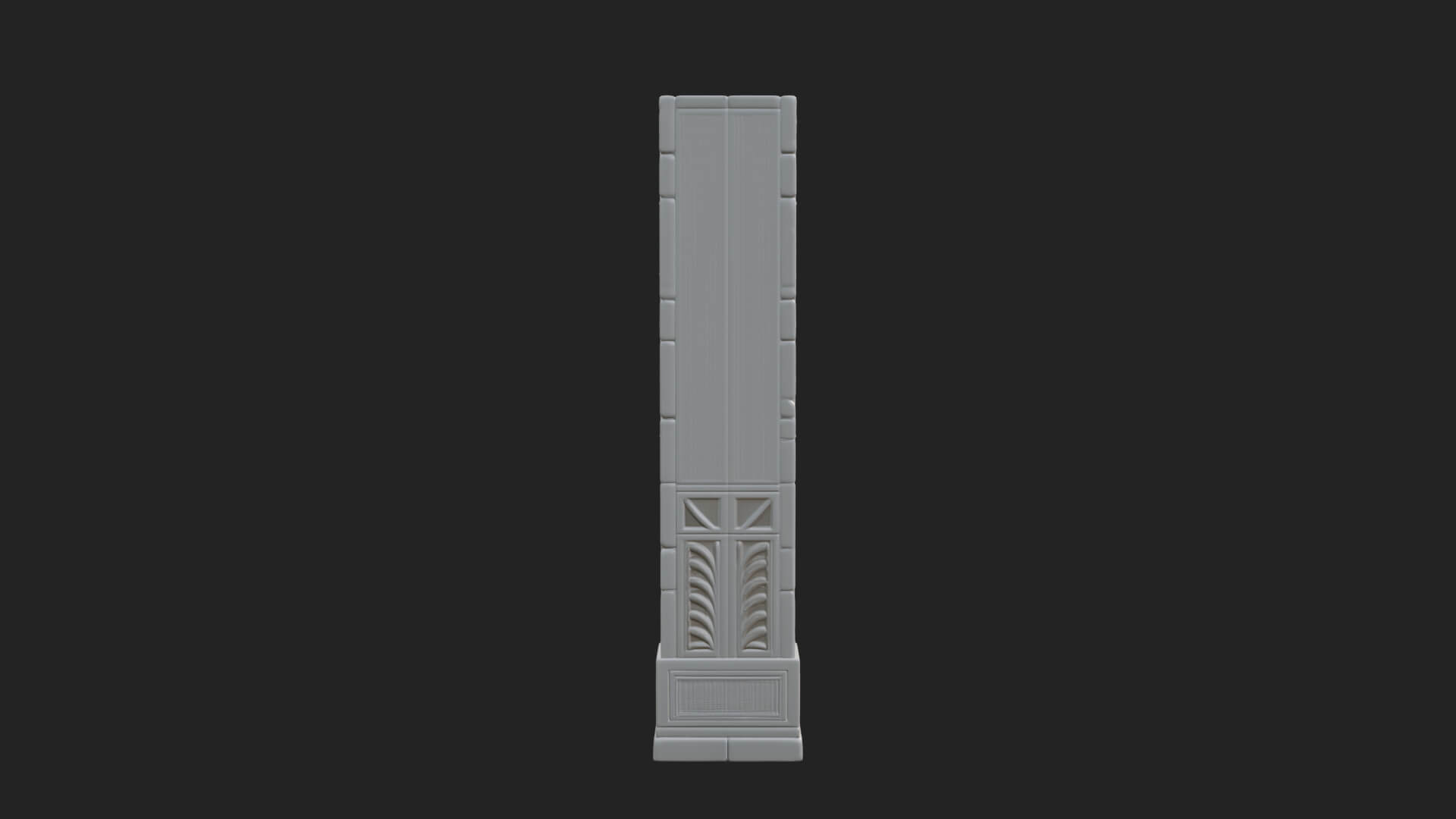 Moorish Arch Gateway Model Design 18 3D Print Model 3D Model