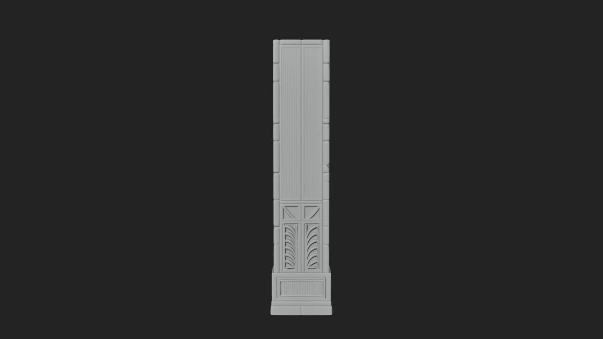 Moorish Arch Gateway Model Design 18 3D Print Model 3D Model