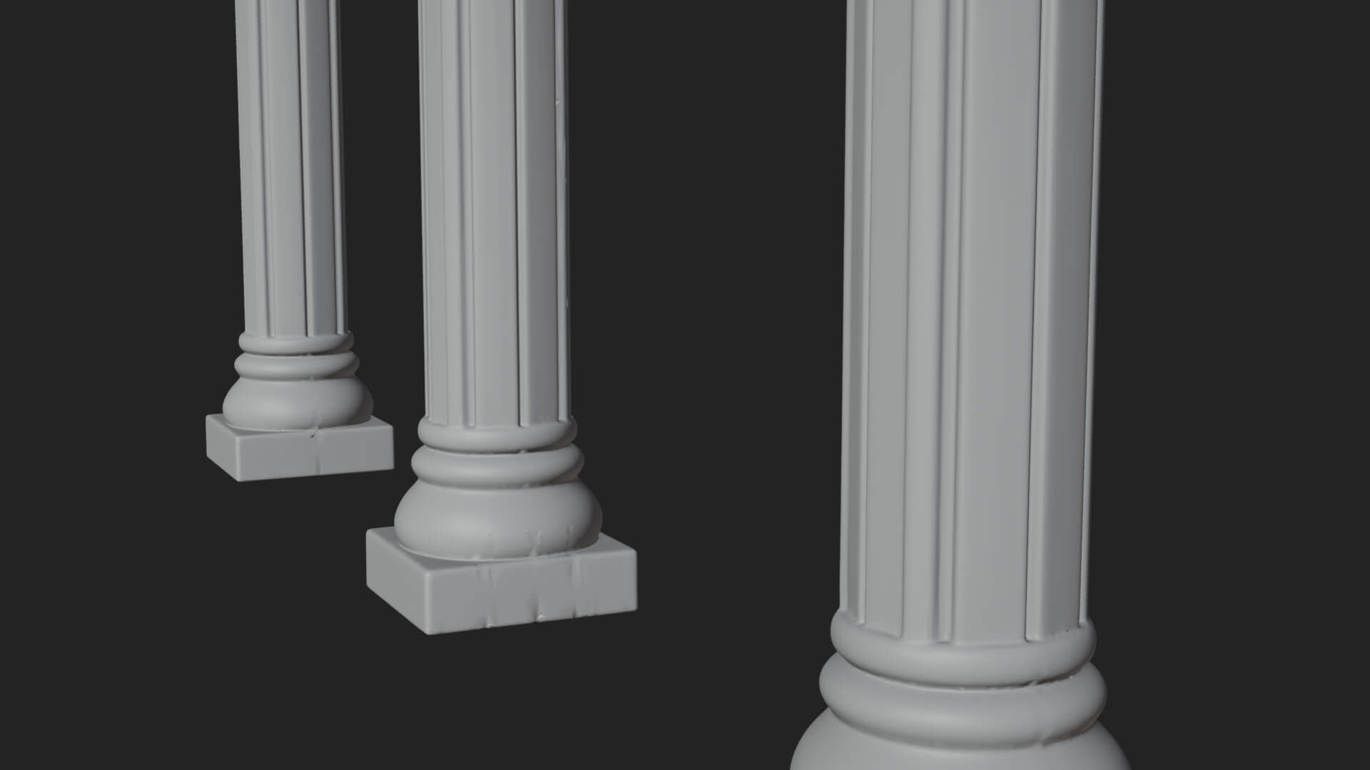 Moorish Arch Gateway Model Design 21 3D Print Model 3D Model