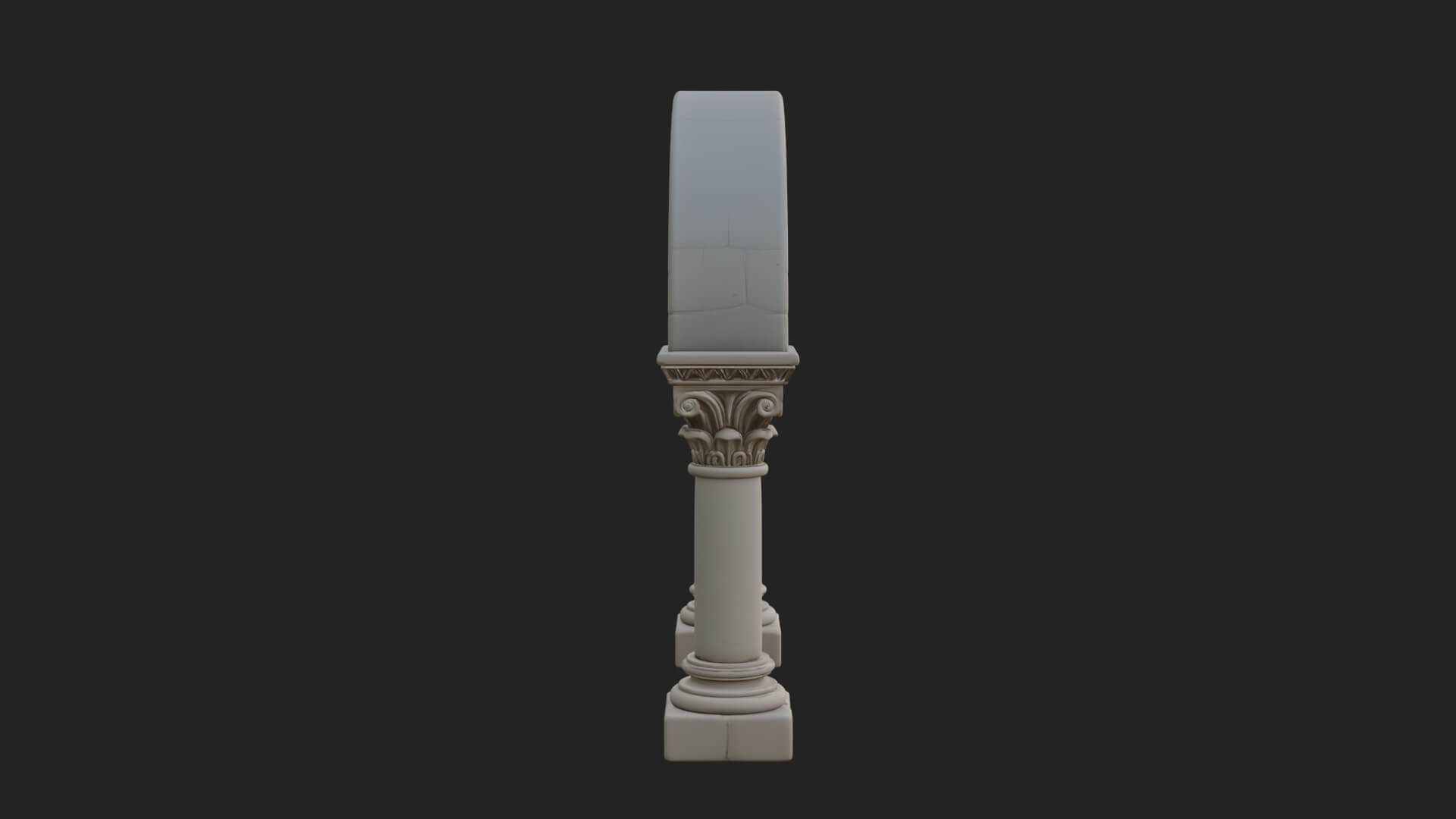 Moorish Arch Gateway Model Design 9 3D Print Model 3D Model