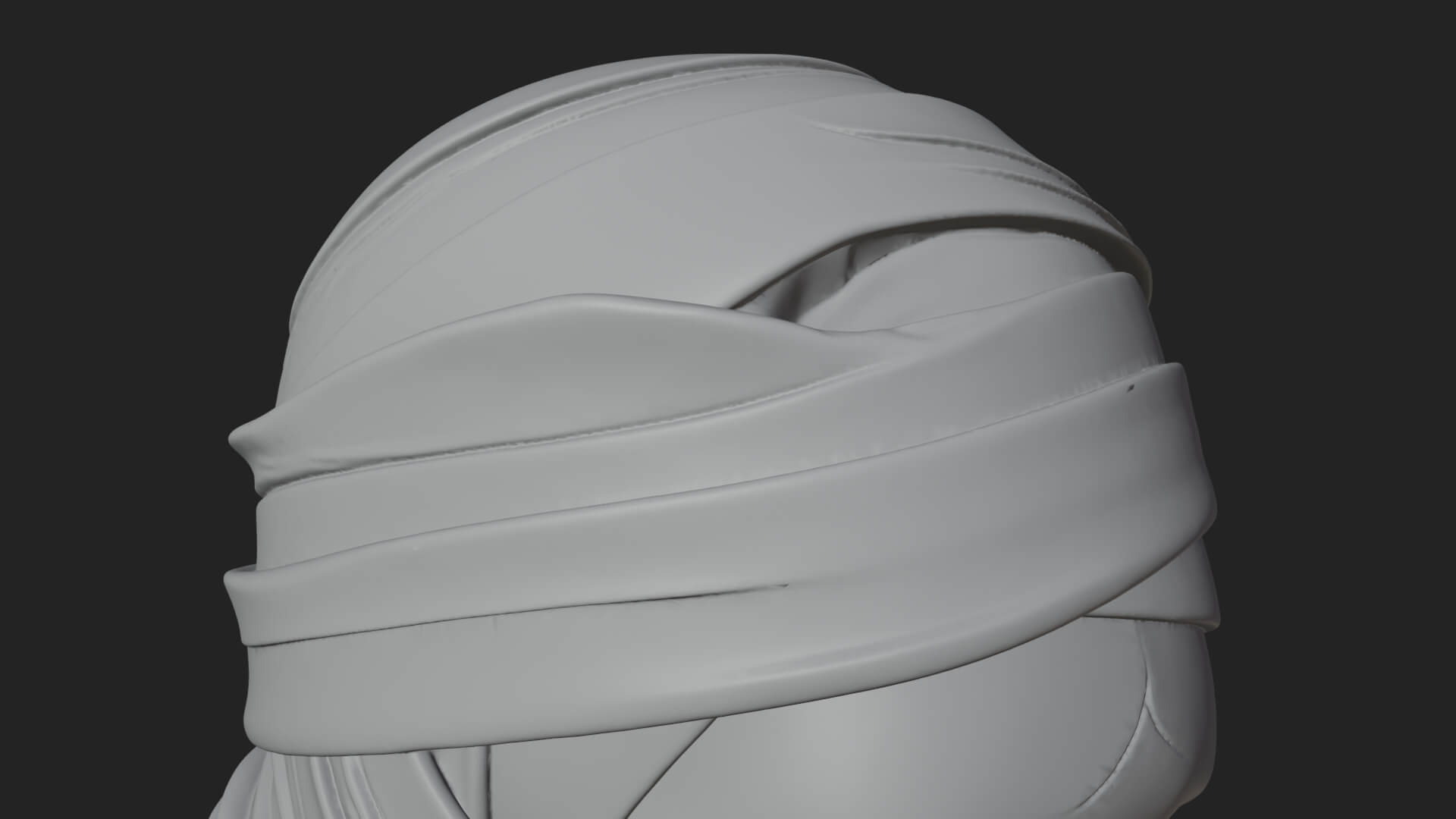 Mummy Warrior Statue Design 5 3D Print Model 3D Model