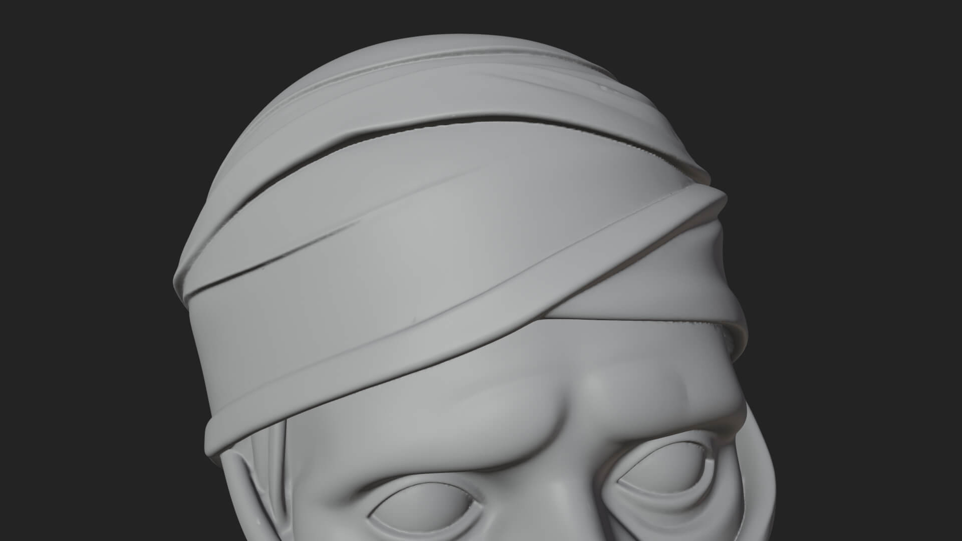 Mummy Warrior Statue Design 8 3D Print Model 3D Model
