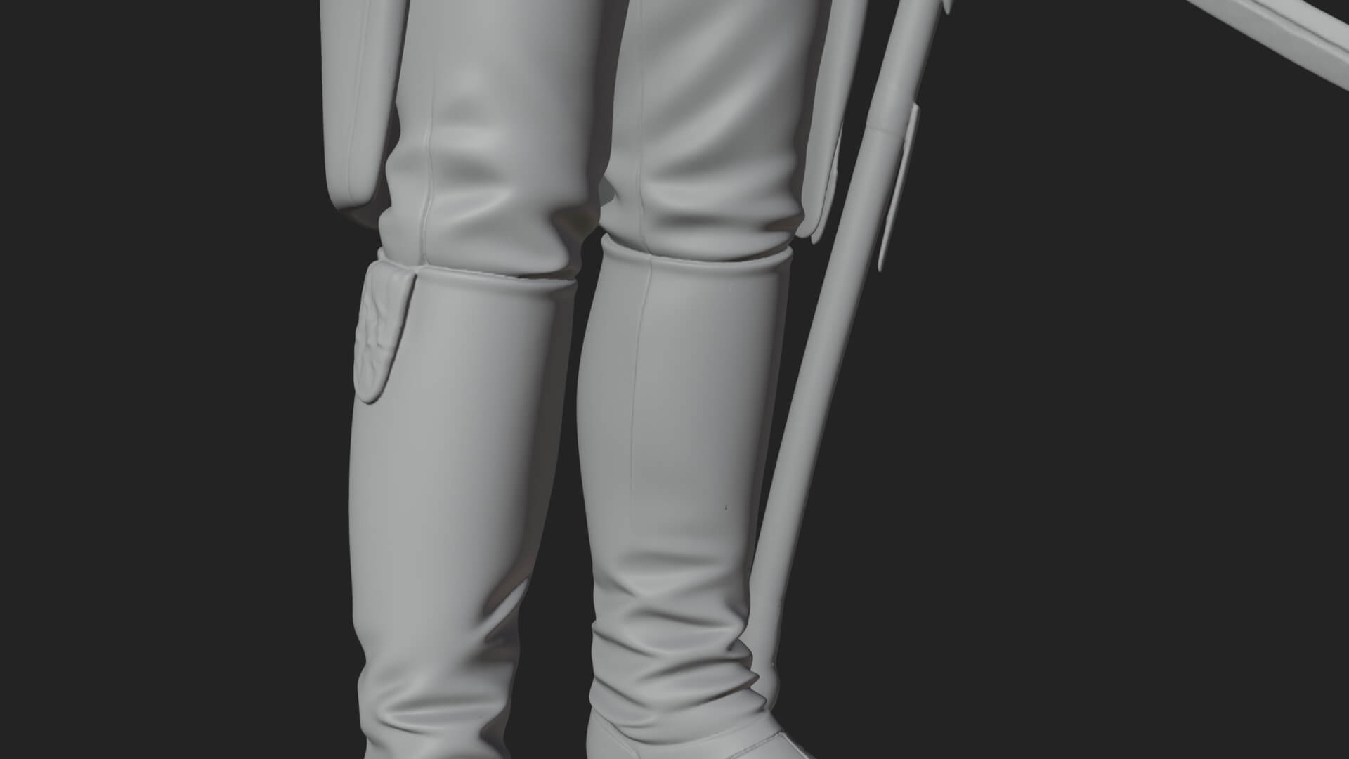Napoleonic Officer Statue Design 12 3D Print Model 3D Model