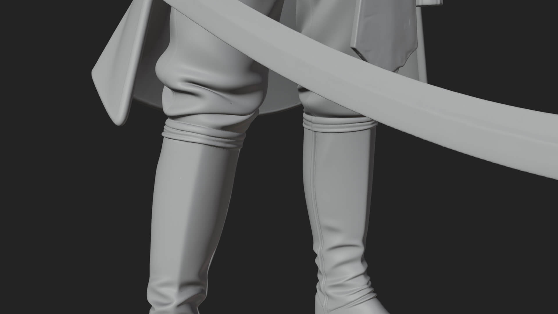 Napoleonic Officer Statue Design 13 3D Print Model 3D Model