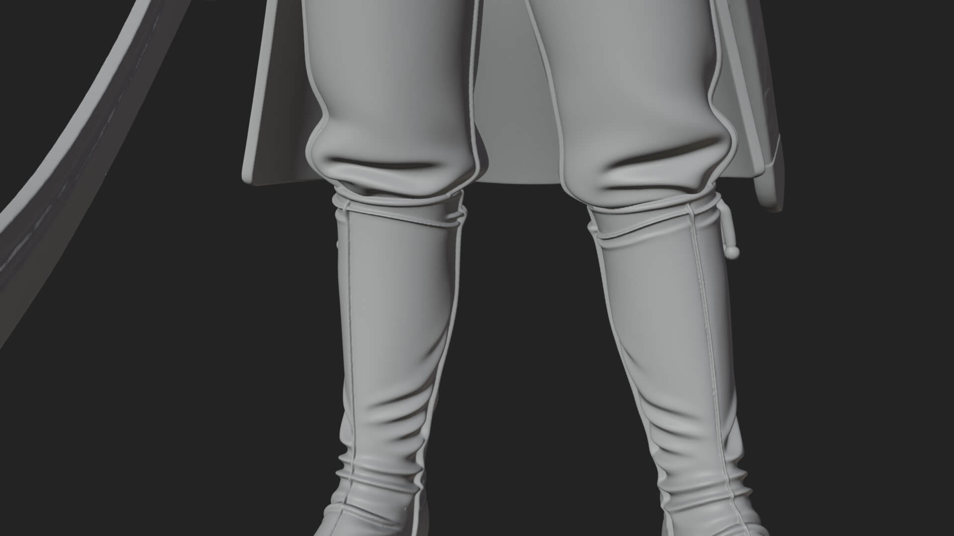 Napoleonic Officer Statue Design 14 3D Print Model 3D Model