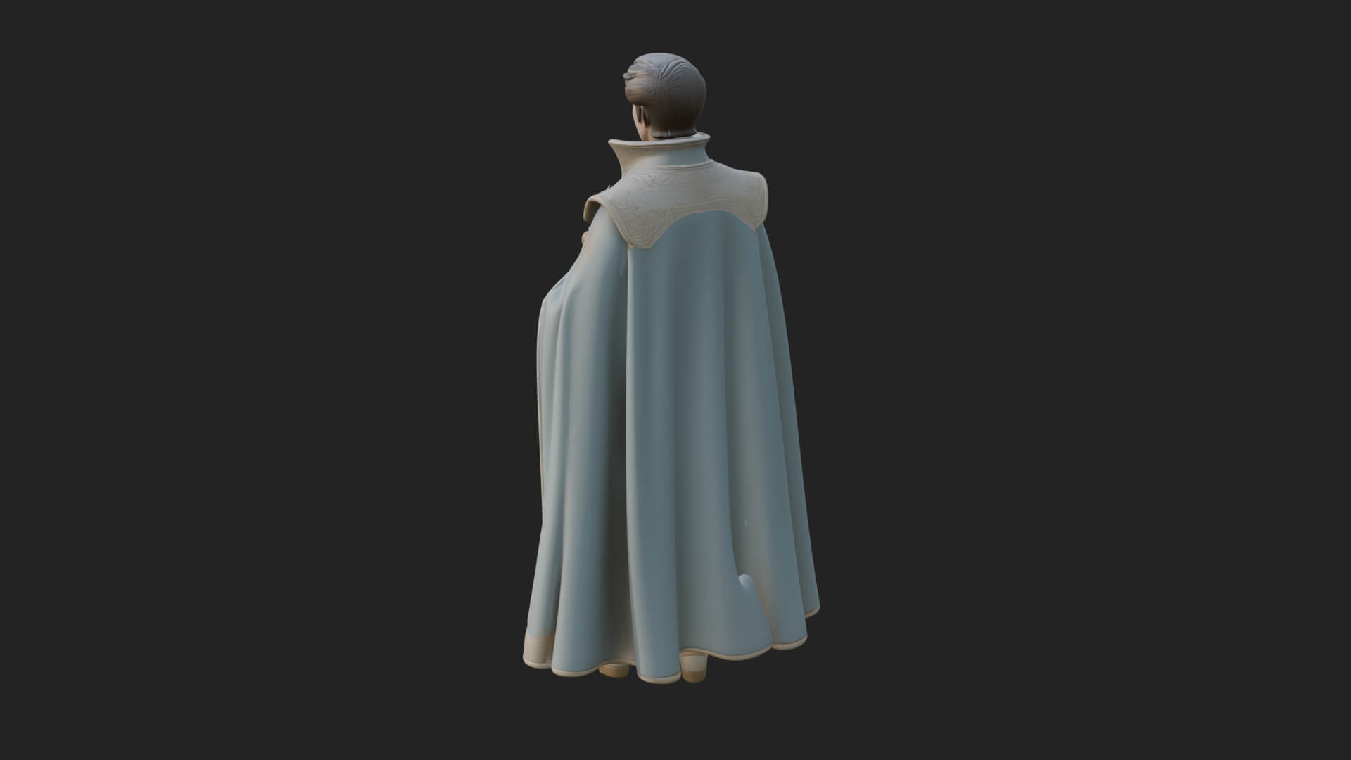 Napoleonic Officer Statue Design 15 3D Print Model 3D Model