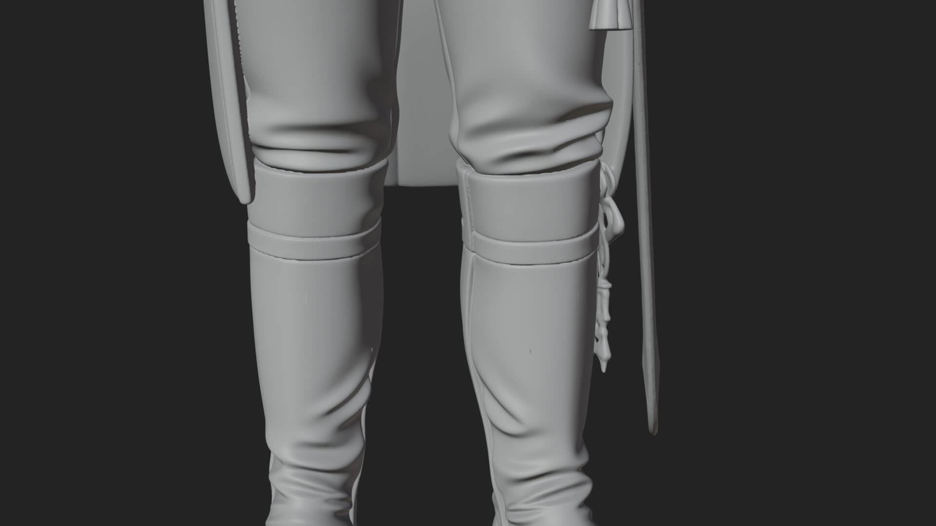 Napoleonic Officer Statue Design 7 3D Print Model 3D Model