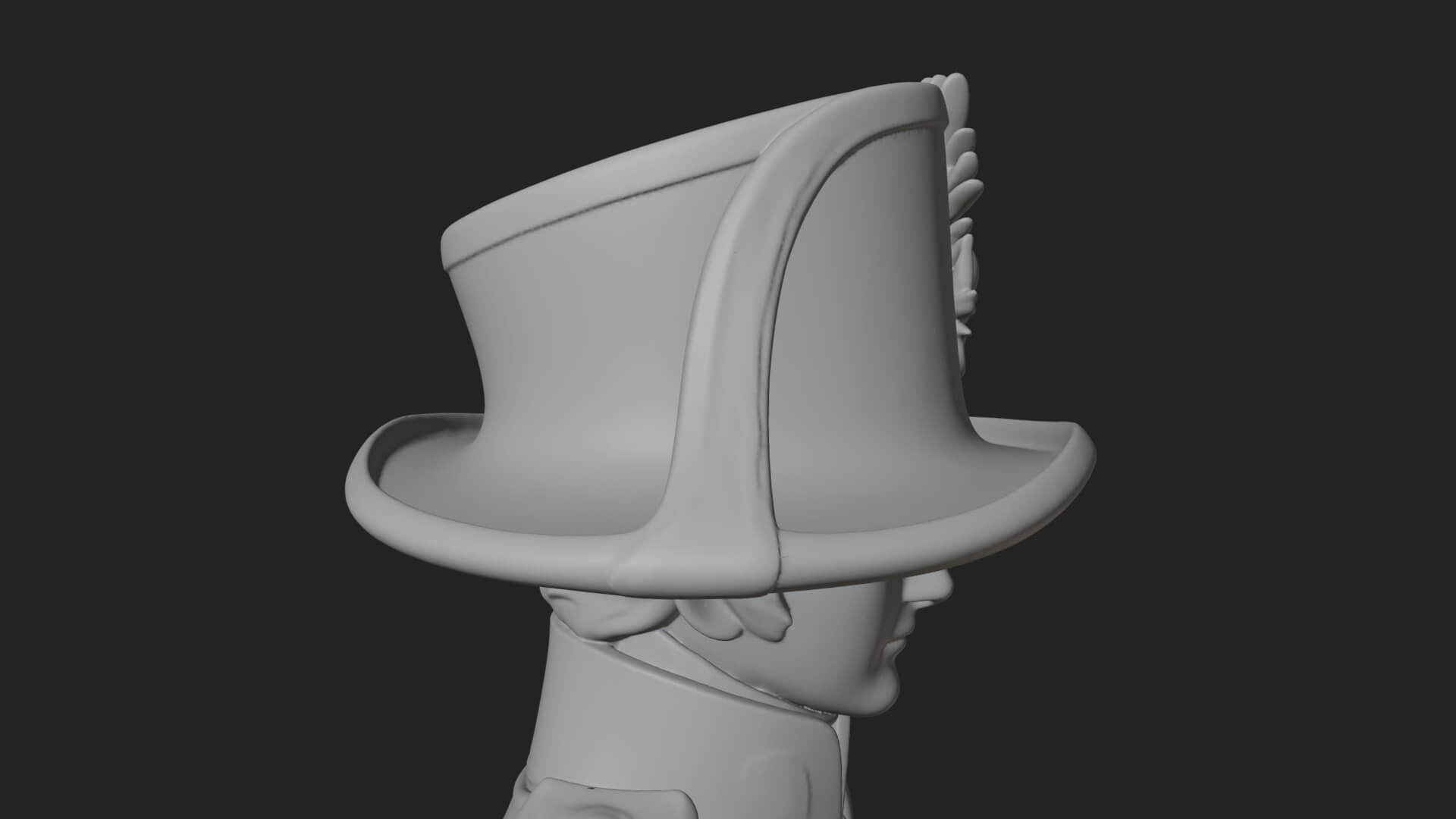 Napoleonic Officer Statue Design 9 3D Print Model 3D Model