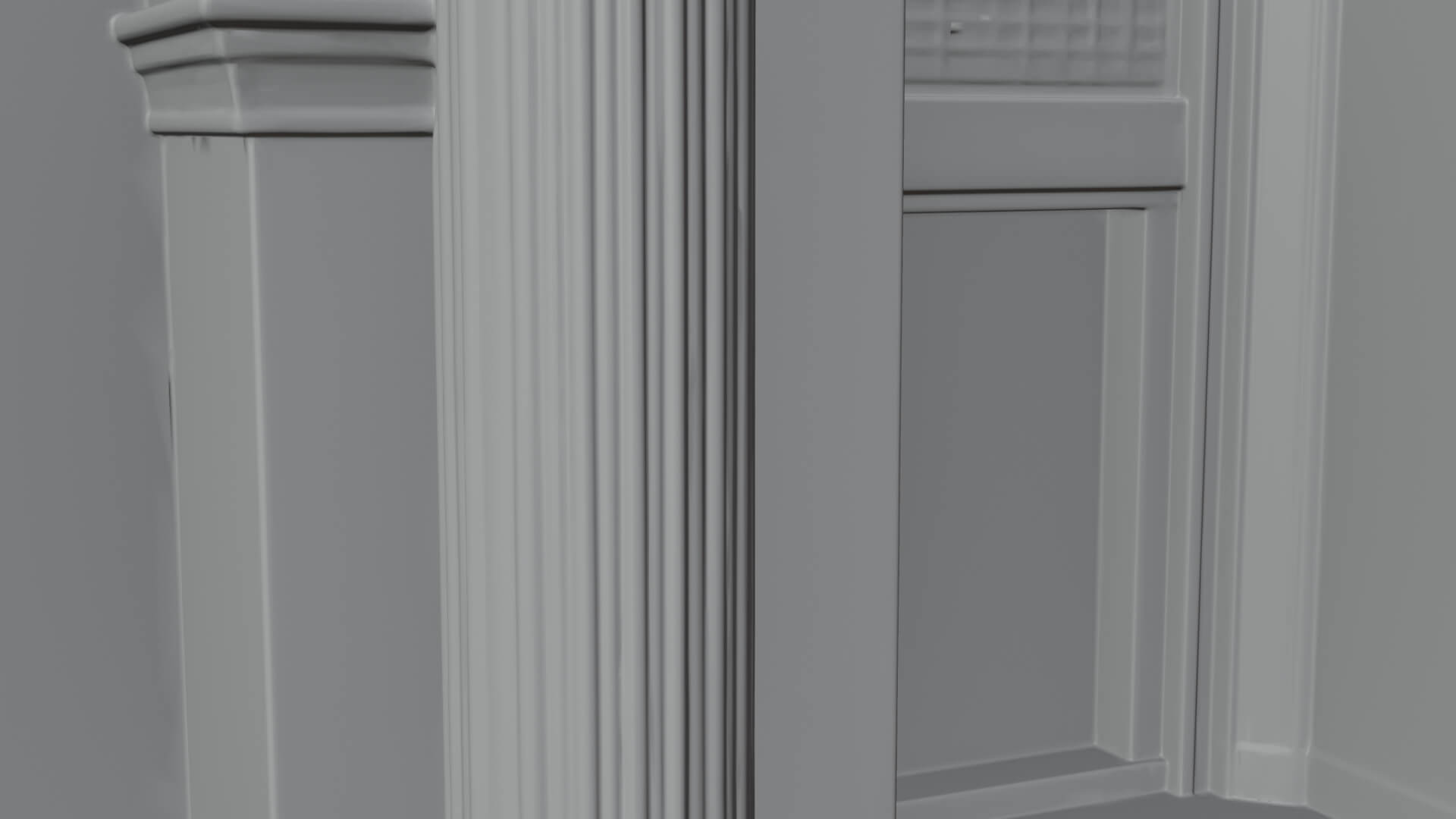 Neoclassical Temple Design 6 3D Print Model 3D Model