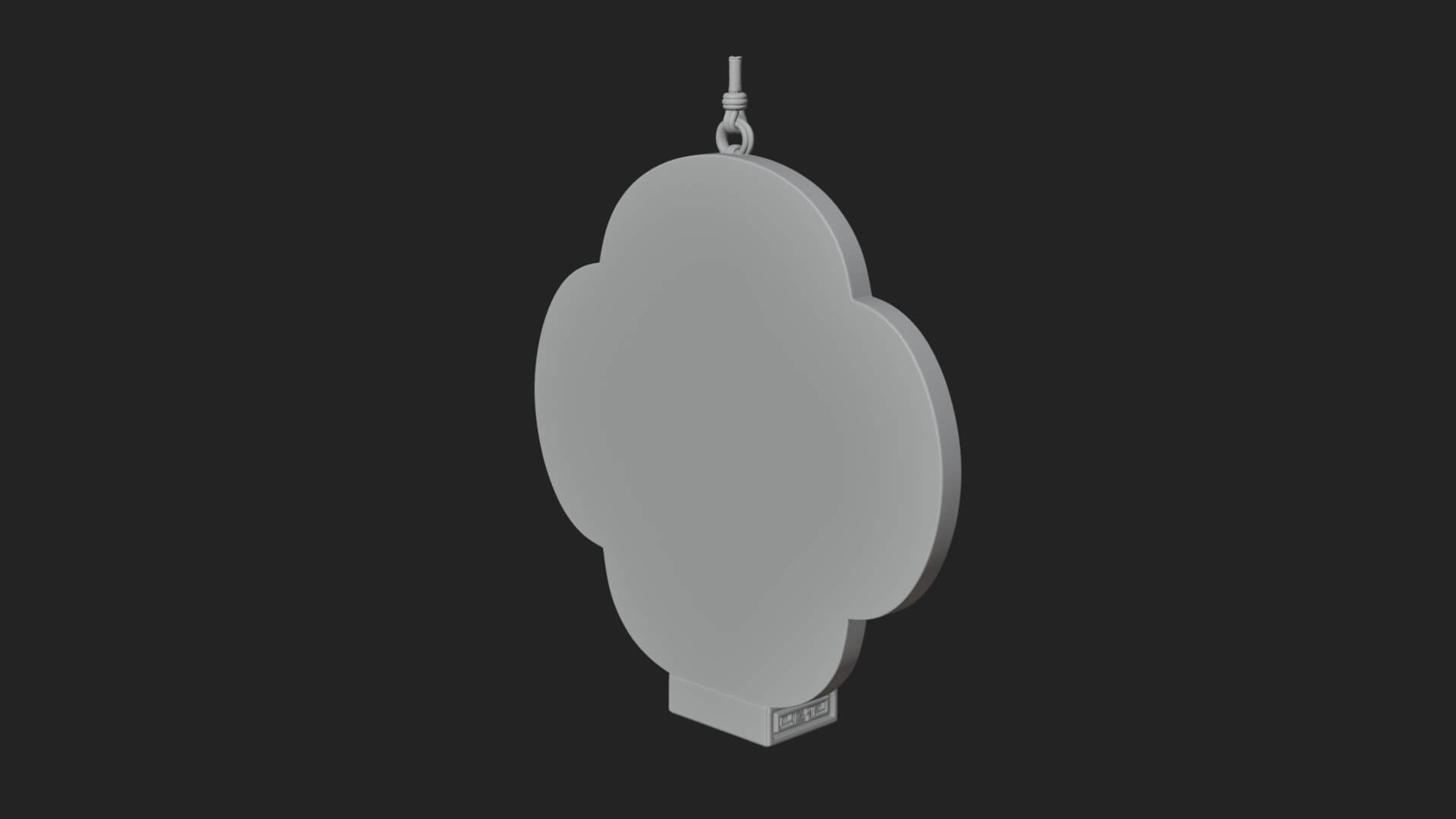 Nutcracker Panel Ornament Design 3 3D Print Model 3D Model