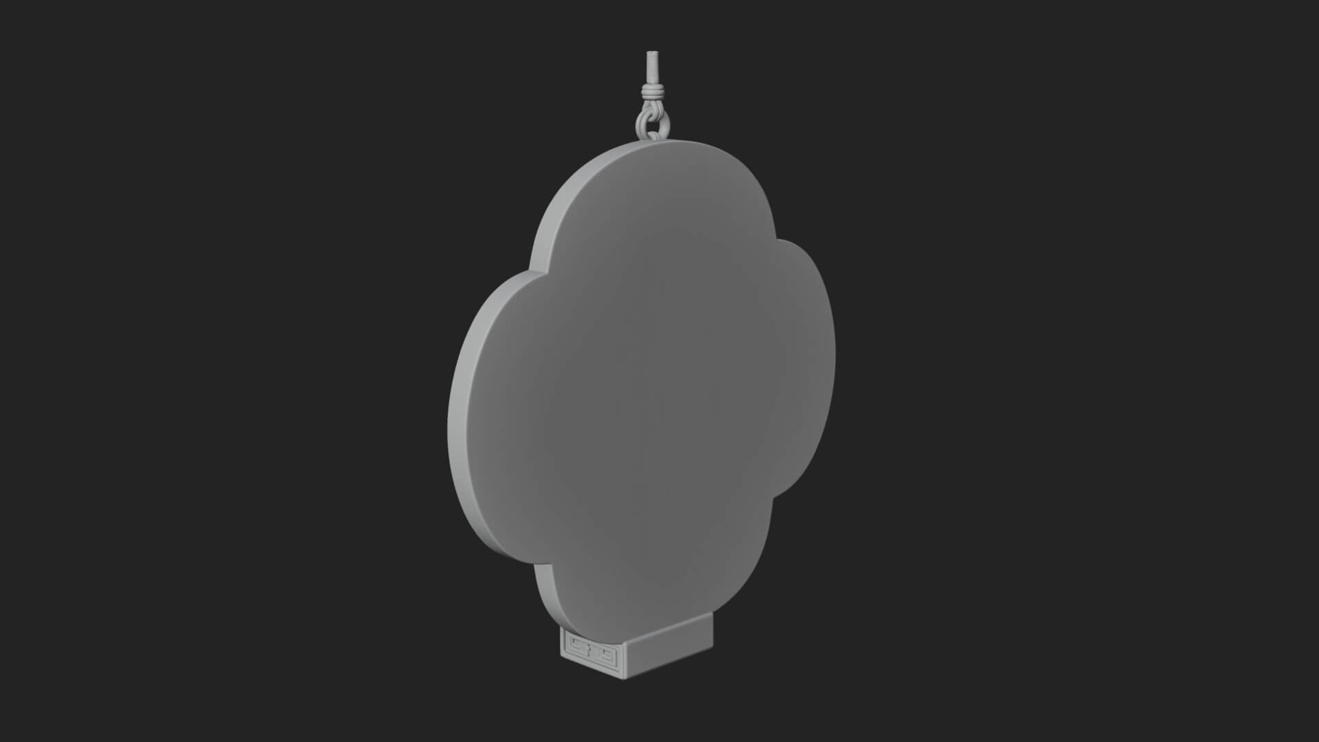Nutcracker Panel Ornament Design 3 3D Print Model 3D Model