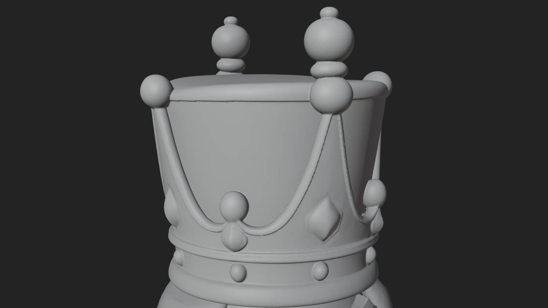 Nutcracker Soldier Statue Design 6 3D Print Model 3D Model