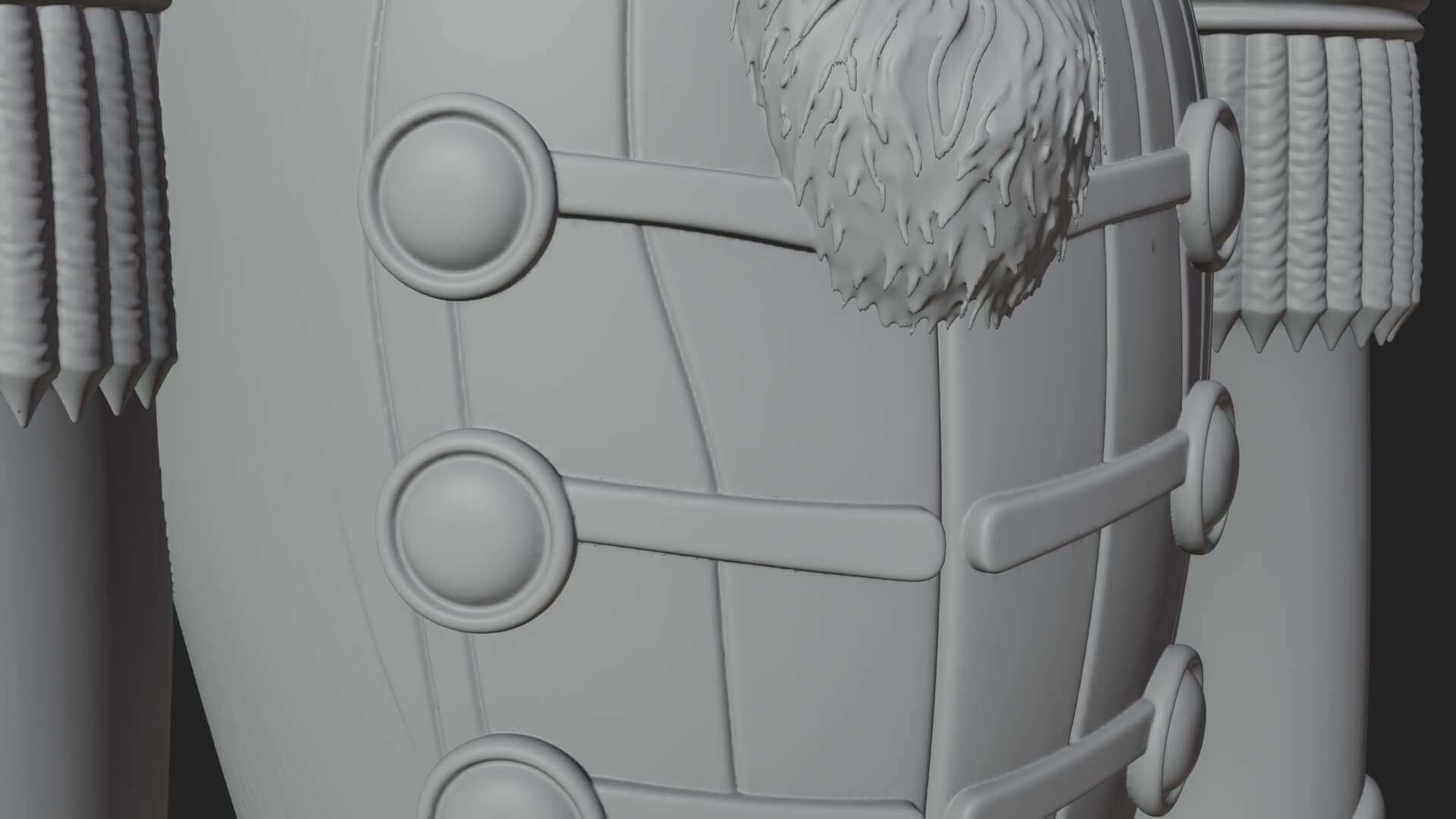 Nutcracker Soldier Statue Design 7 3D Print Model 3D Model