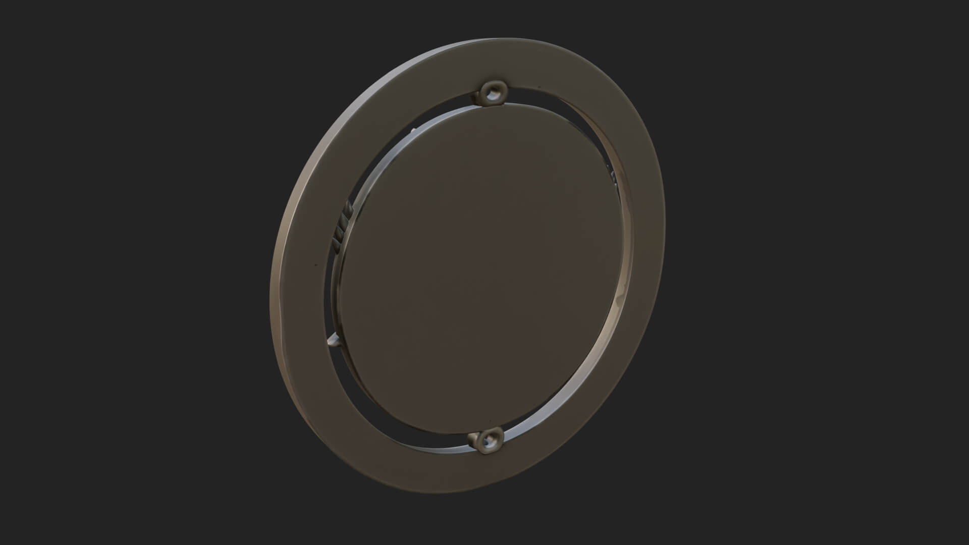 Odin with Ravens Oval Plaque Design 1 3D Print Model 3D Model