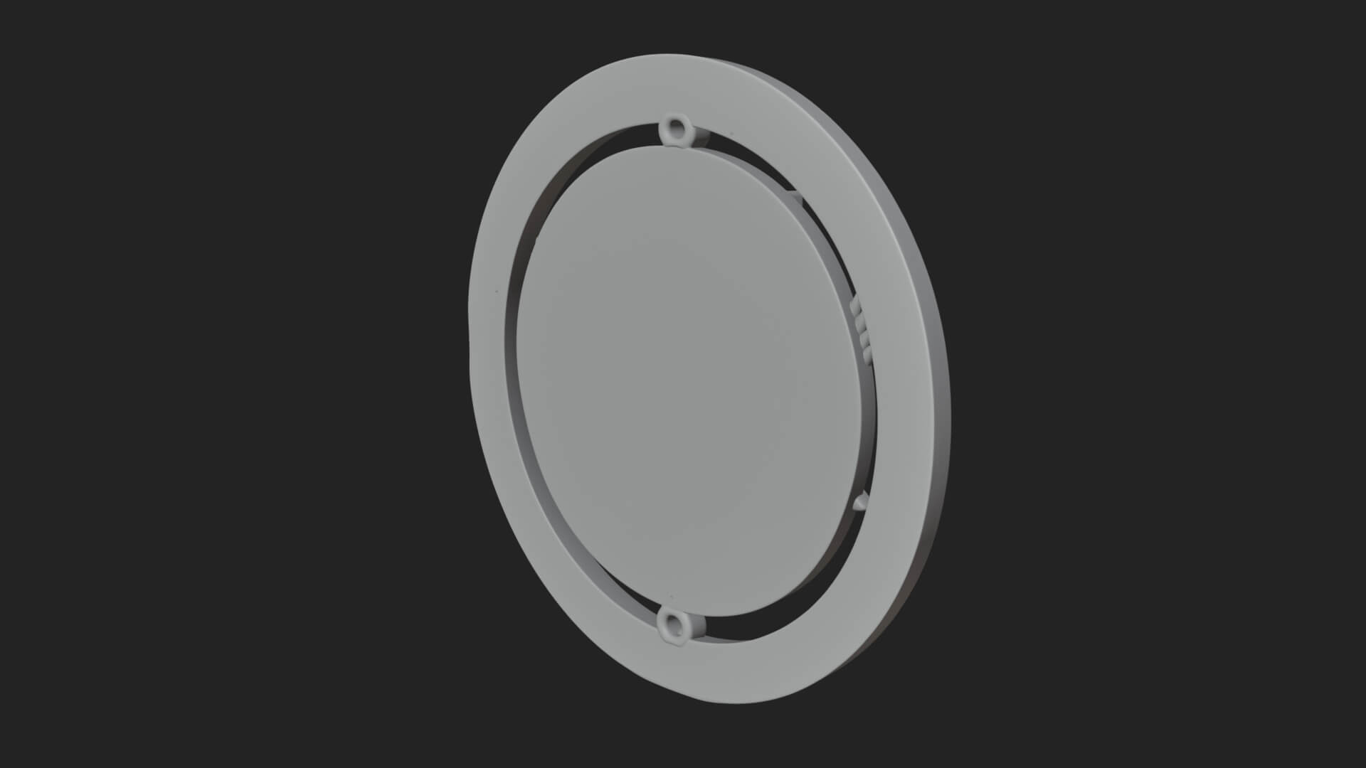 Odin with Ravens Oval Plaque Design 1 3D Print Model 3D Model