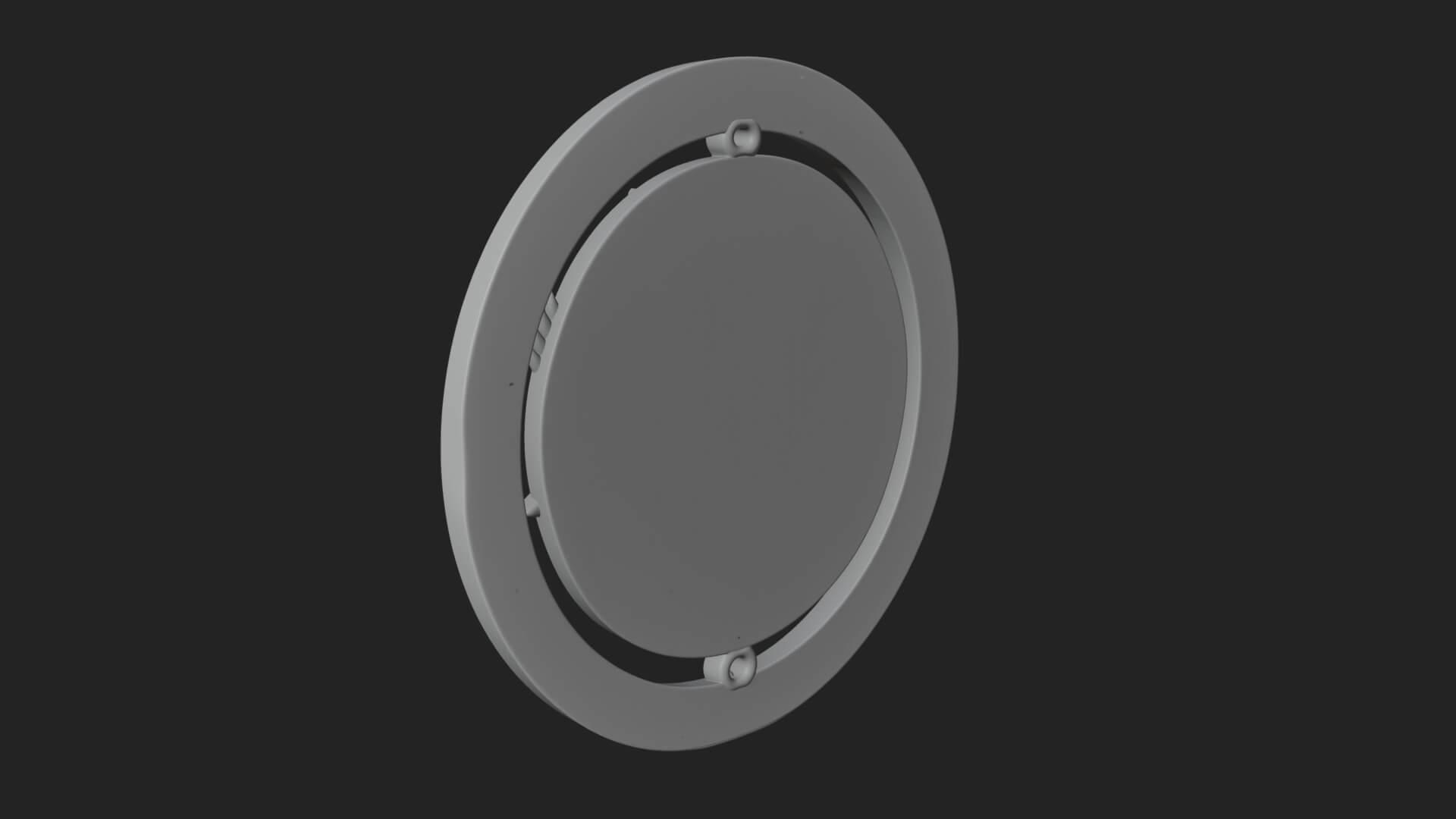 Odin with Ravens Oval Plaque Design 1 3D Print Model 3D Model