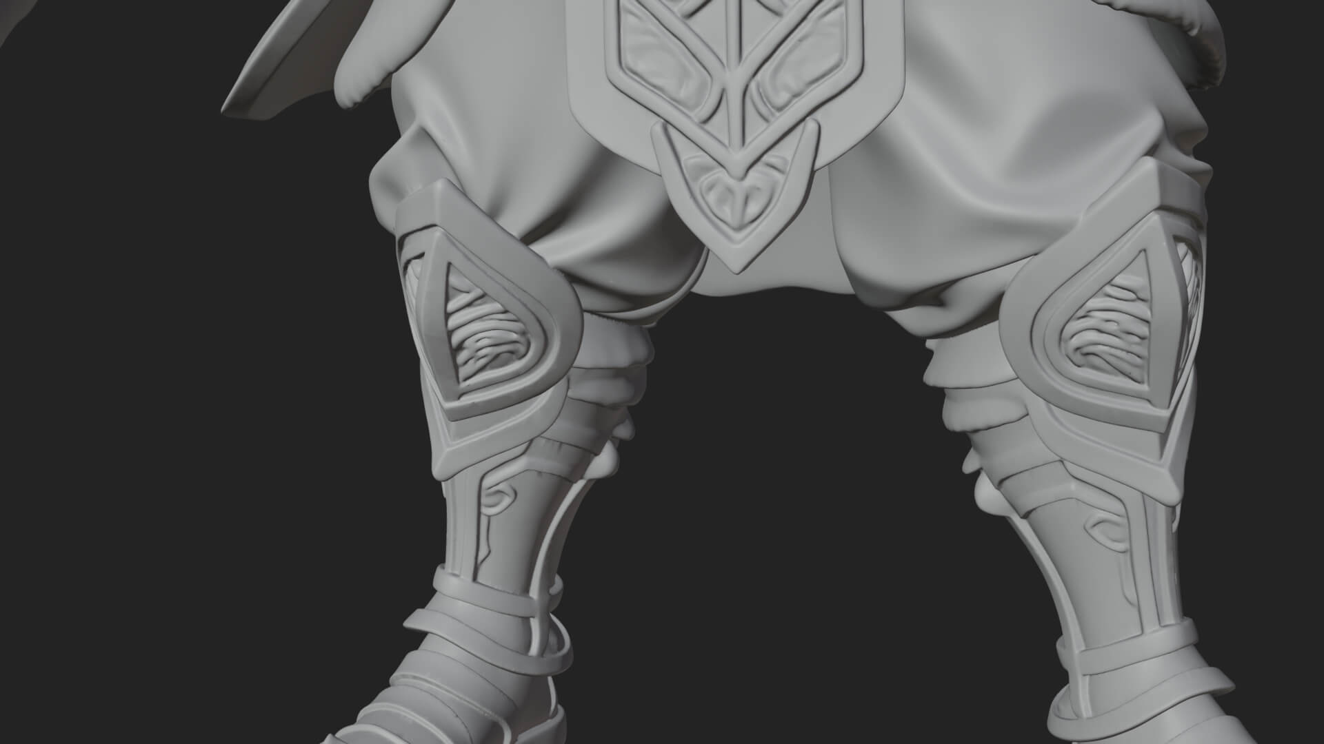 Odin with Spear Statue Design 18 3D Print Model 3D Model