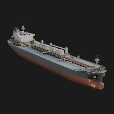Oil Tanker Ship Model Design 3 3D Print Model