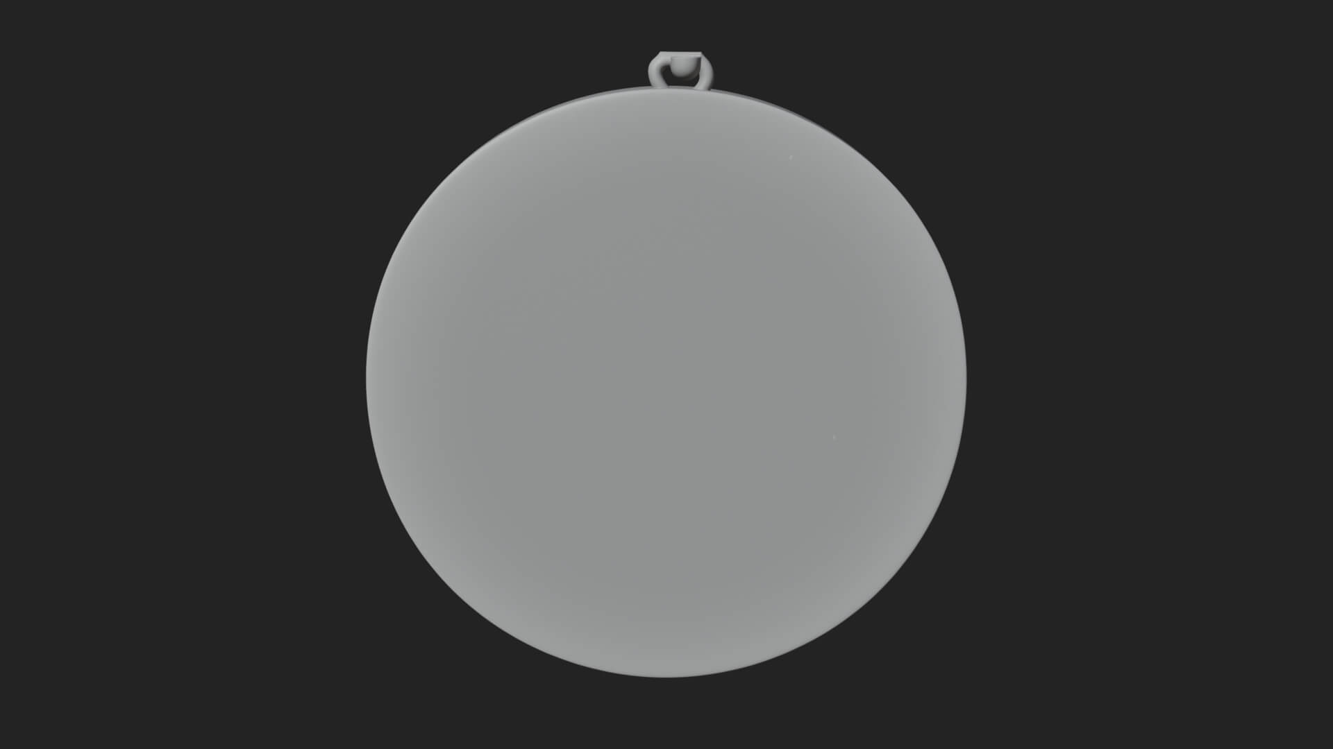 Oni Demon Face Oval Plaque Design 1 3D Print Model 3D Model