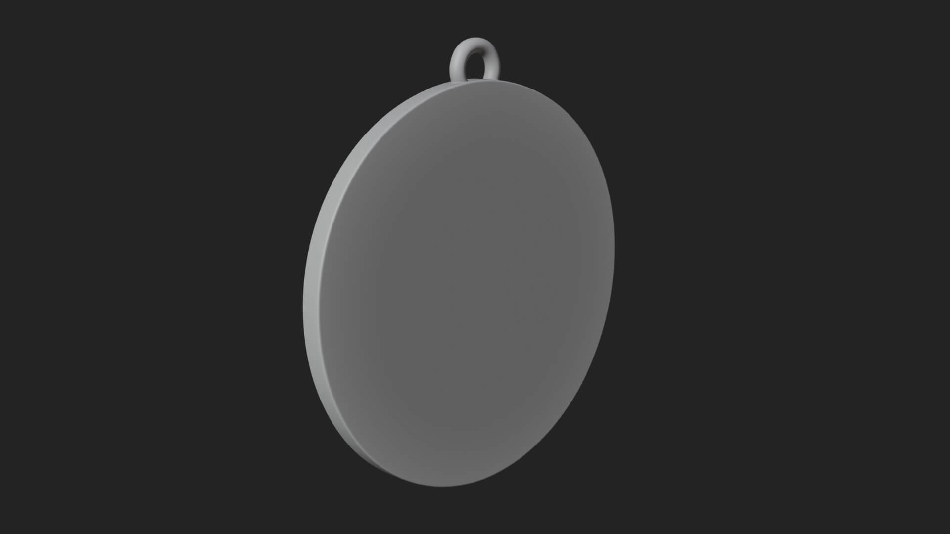 Oni Demon Face Oval Plaque Design 3 3D Print Model 3D Model