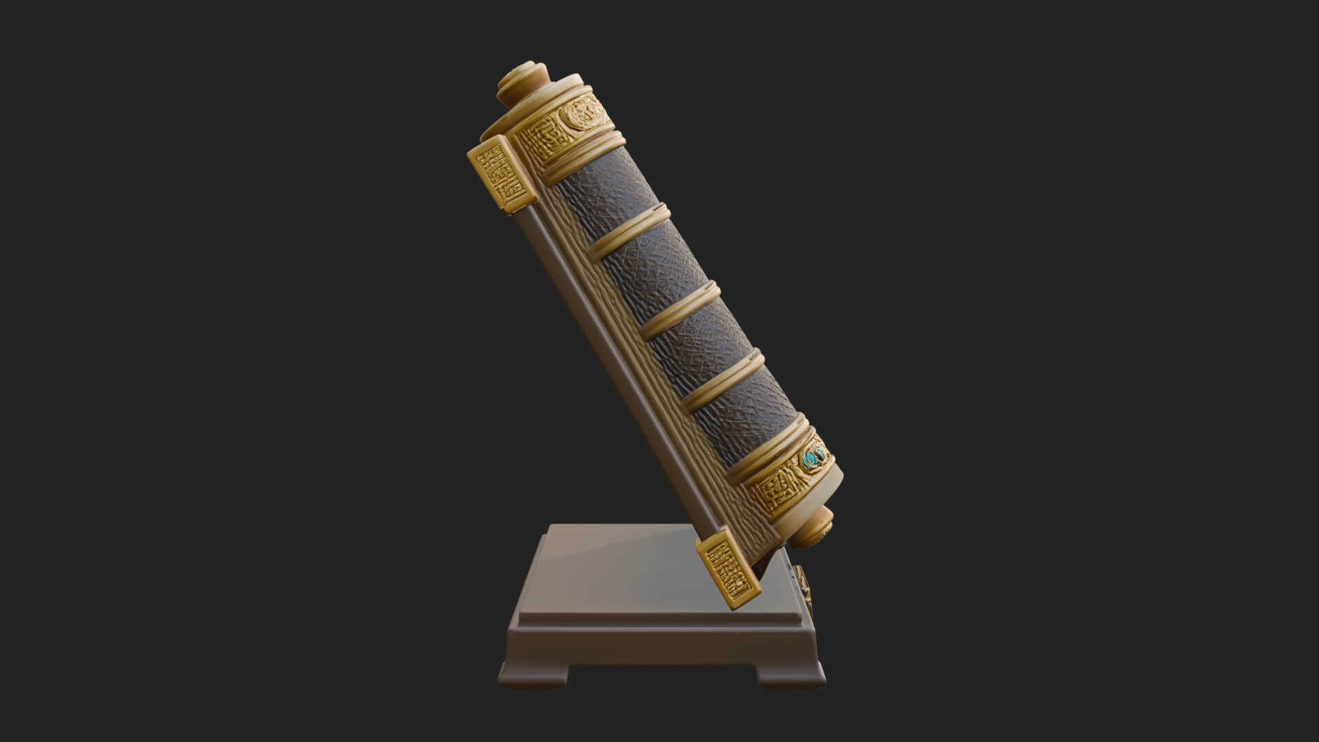 Open Scripture Book Model Design 1 3D Print Model 3D Model