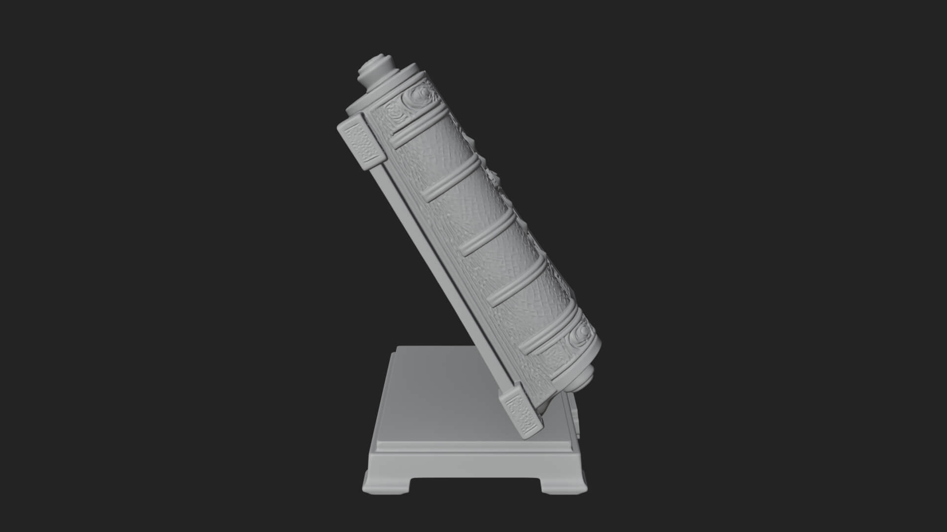 Open Scripture Book Model Design 1 3D Print Model 3D Model