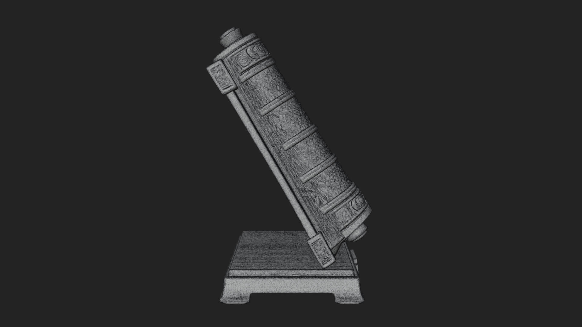 Open Scripture Book Model Design 1 3D Print Model 3D Model