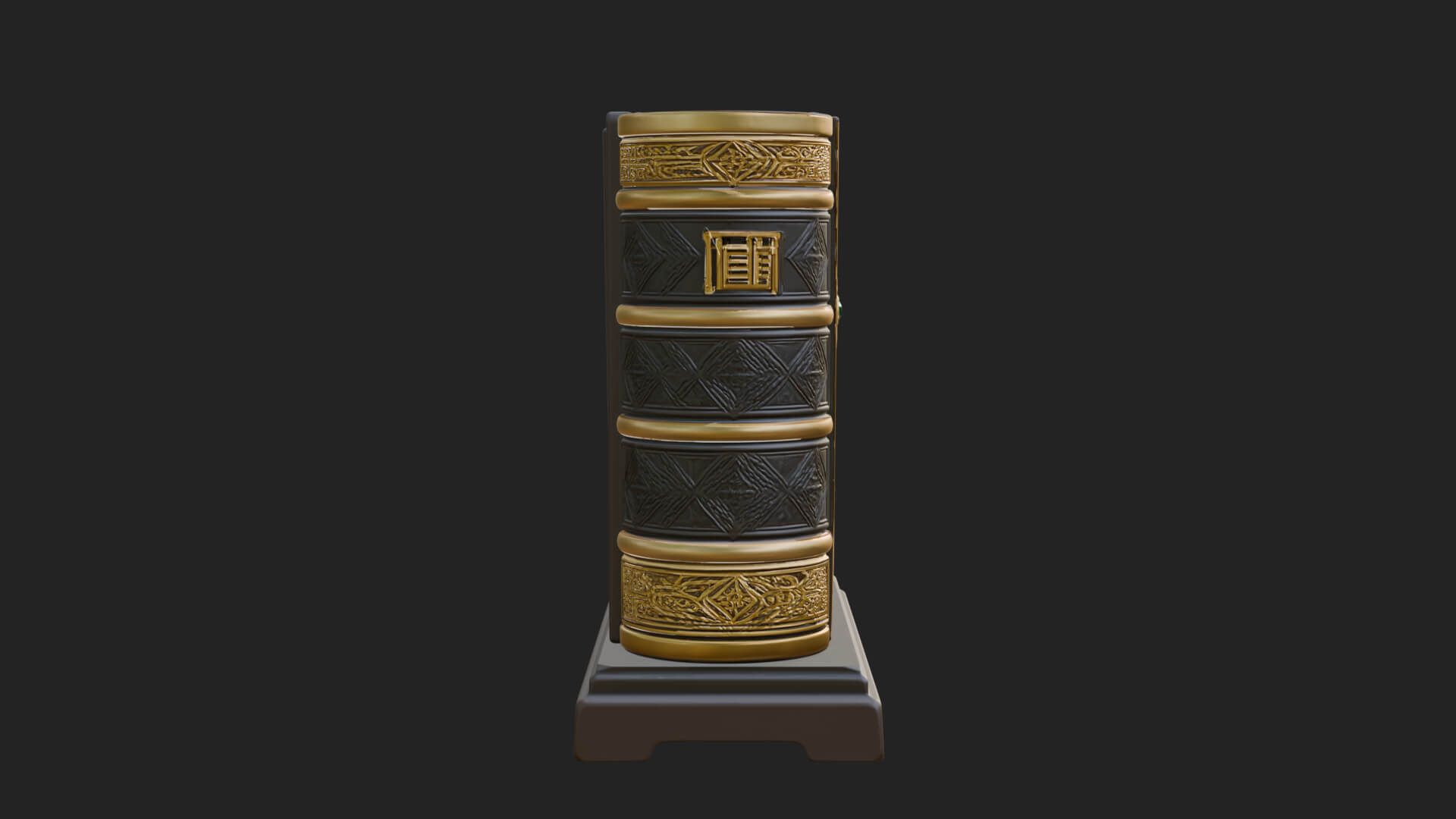 Open Scripture Book Model Design 2 3D Print Model 3D Model